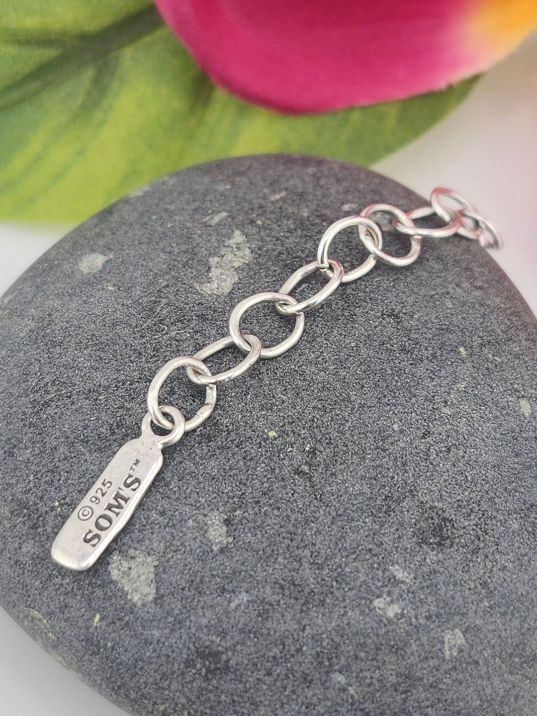 Designer SOMS 925 Sterling Silver Hammerhead Shark Bracelet