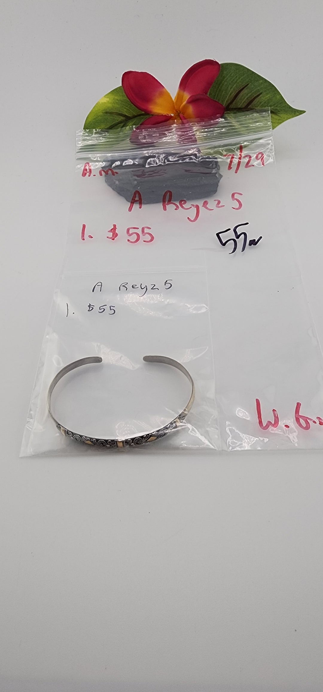 AM SHOW 48HR - RESERVED FOR: A Reyez 5  - 7/29/2025 FL tiktok Live Show -  Sterling Silver Items