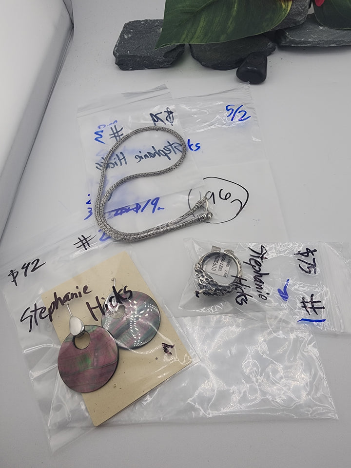 Stephanie Hicks - 5/2/26 PM - 3 925 Sterling Silver Items