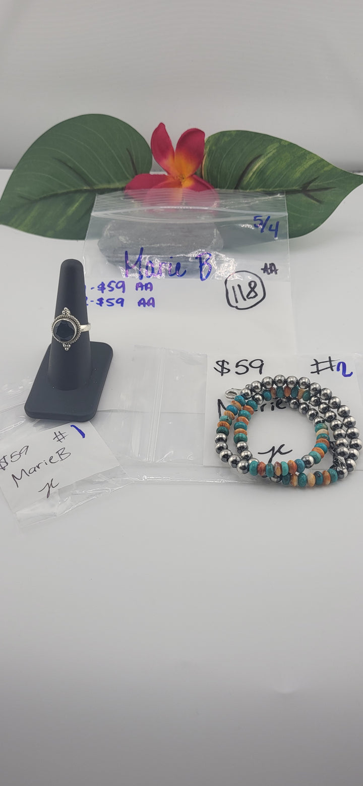 RESERVED FOR: Marie B - 5/4/2025 tiktok Live Show - 2 Sterling Silver Items
