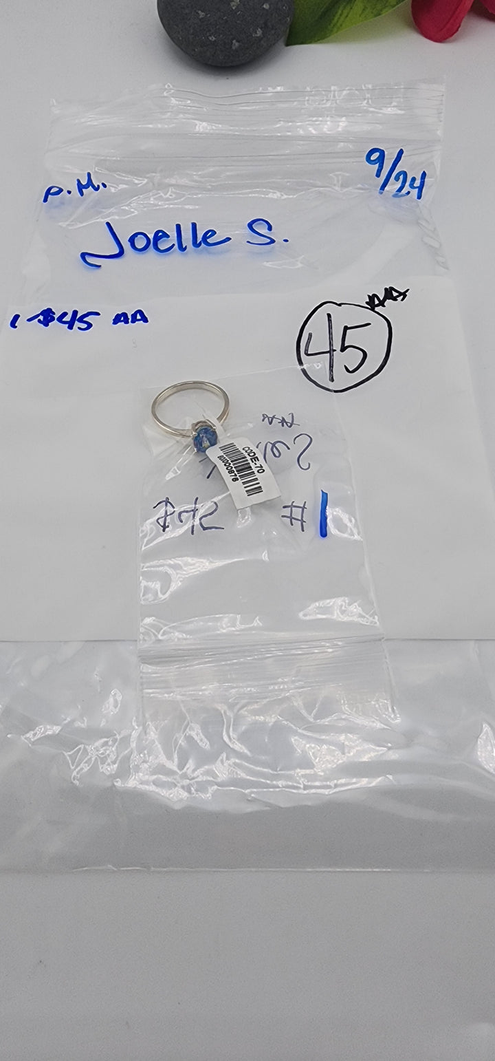 PM SHOW 48HR - RESERVED FOR: Joelle S - 9/24/2025 FL tiktok Live Show - 1 Sterling Silver Items