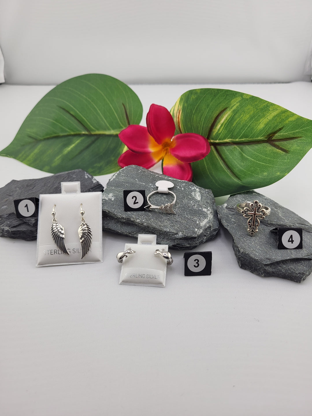 RESERVED FOR: GLOW -  2/13/2025 Show - 4 Sterling Silver Items