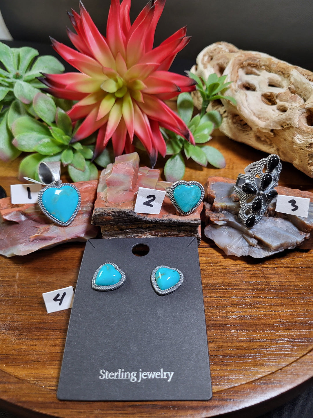 RESERVED FOR: Carrie Michelle 7/24/24- 4 Sterling Silver Items