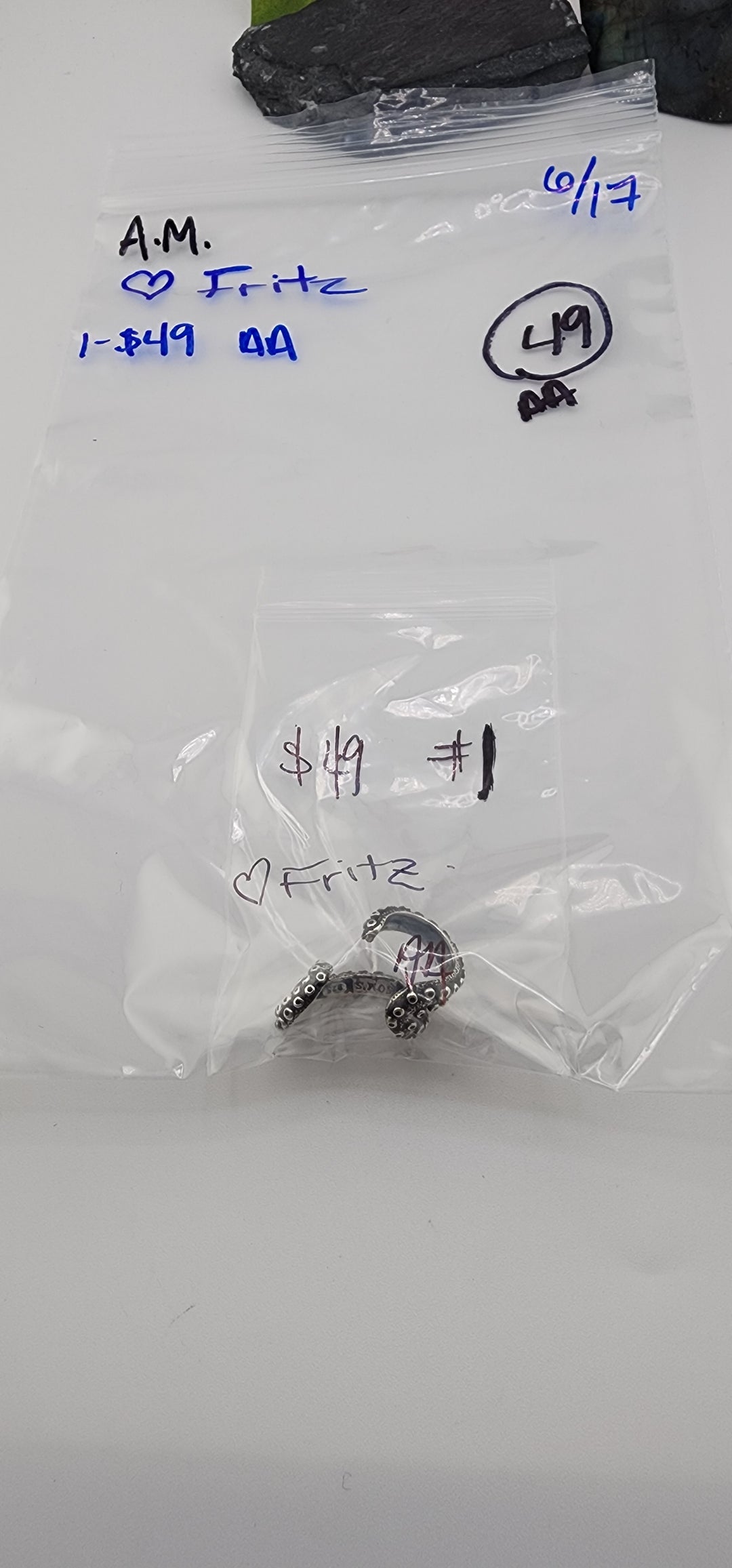 RESERVED FOR: 🩵Fritz - 6/17/2025 tiktok A.M Live Show - 1 Sterling Silver Items