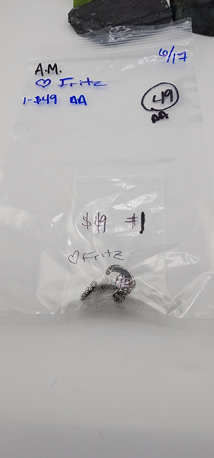 RESERVED FOR: 🩵Fritz - 6/17/2025 tiktok A.M Live Show - 1 Sterling Silver Items