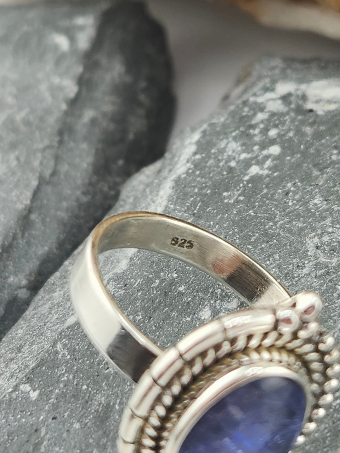 Tanzanite Oval Ring Size 9.25