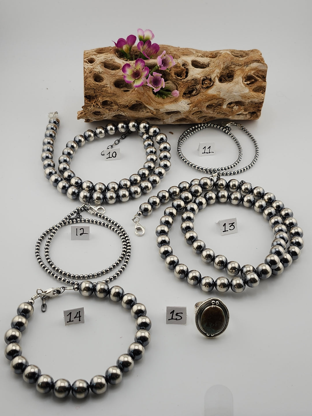 RESERVED FOR: Norma Salinas Lang (Vault) -11/29/2024 - 14 Sterling Silver Items