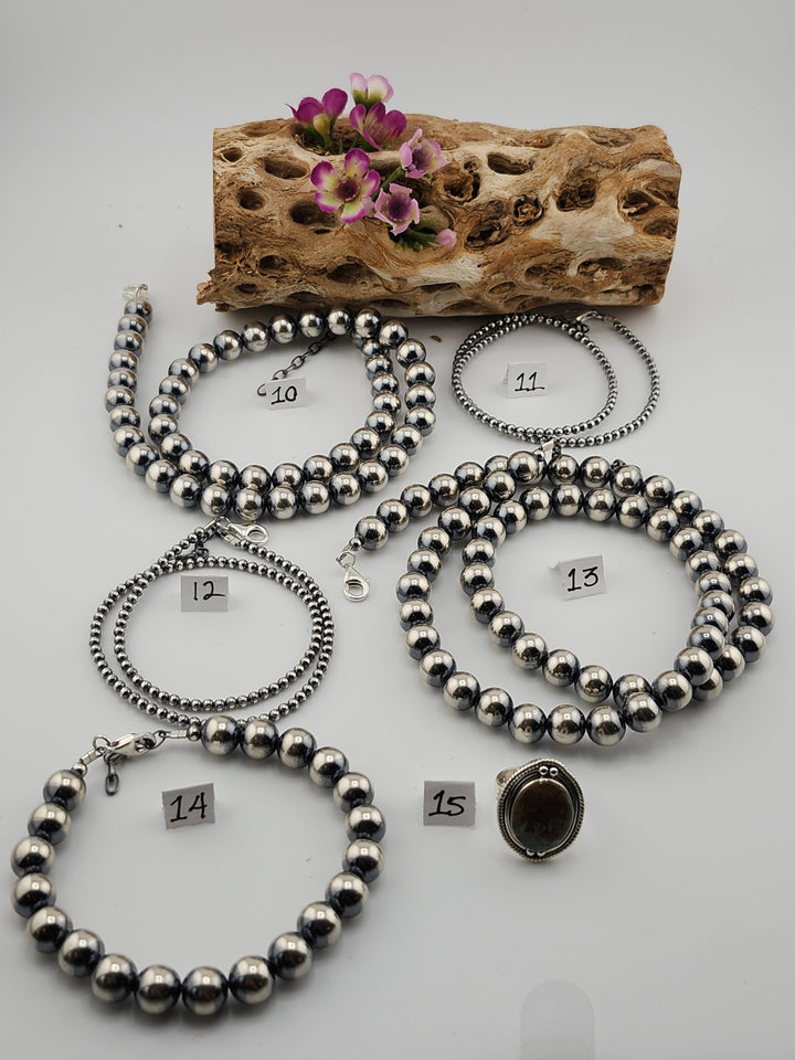 RESERVED FOR: Norma Salinas Lang (Vault) -11/29/2024 - 14 Sterling Silver Items