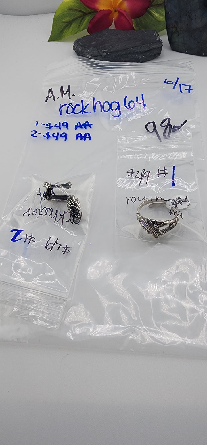 RESERVED FOR: rockhog64 - 6/17/2025 tiktok A.M Live Show - 2 Sterling Silver Items