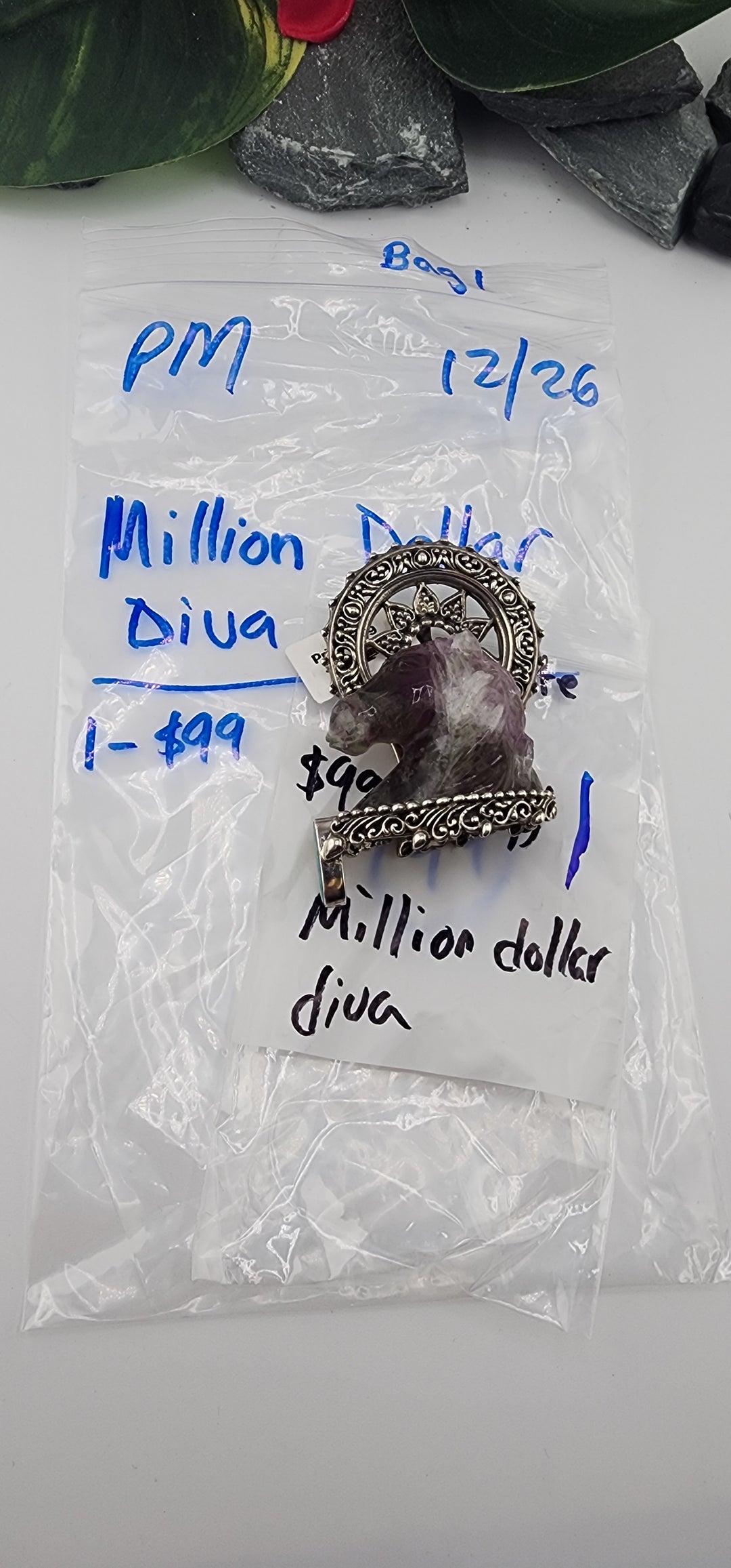 PM SHOW 48HR - RESERVED FOR: Million Dollar Diva BAG 1 - 12/26/2025 tiktok Live Show - 1 Sterling Silver Items