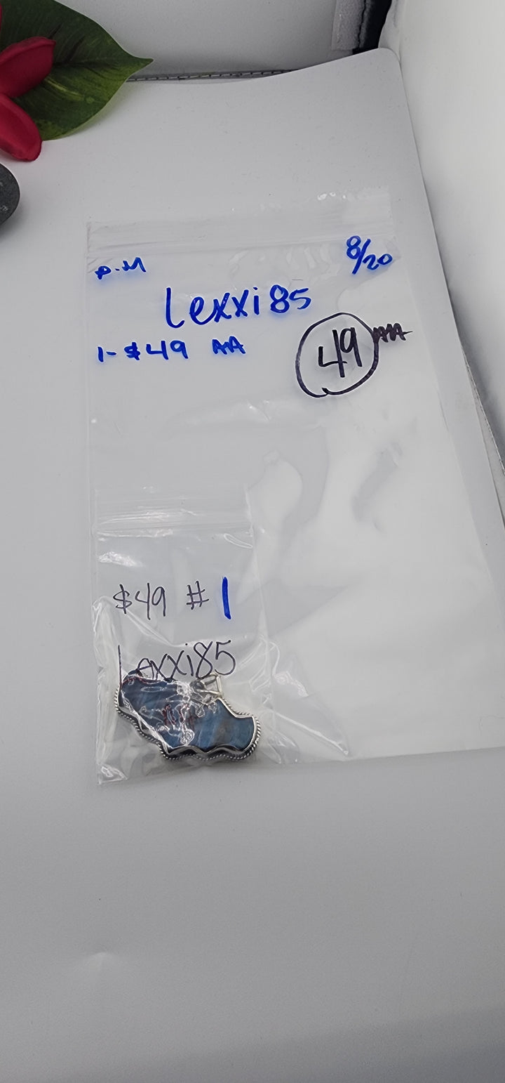 PM SHOW 48HR - RESERVED FOR: Lexxi85 - 8/20/2025 FL tiktok Live Show - 1 Sterling Silver Items