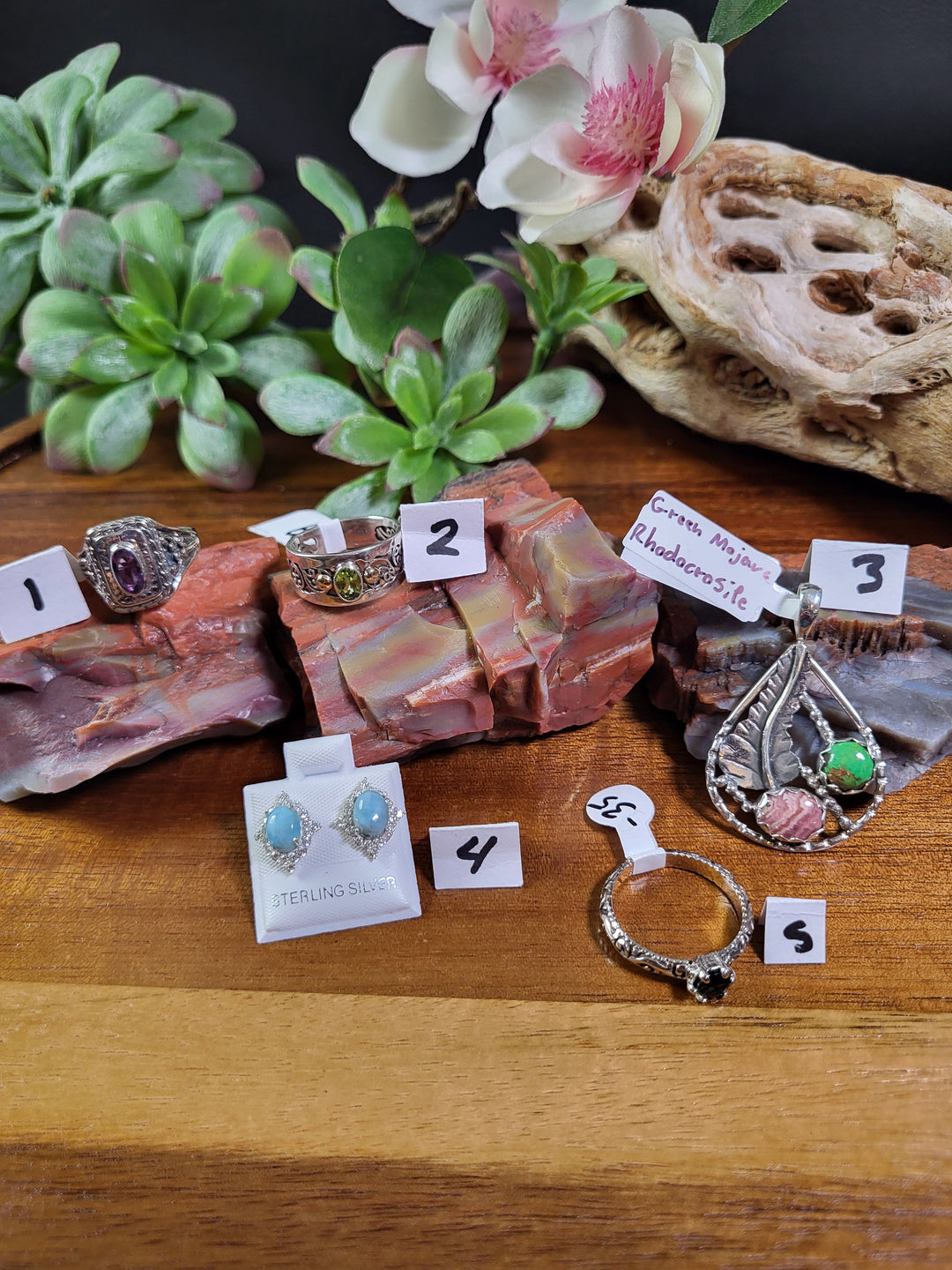 RESERVED FOR: cathymartell8 7/21/24- 5 Sterling Silver Items