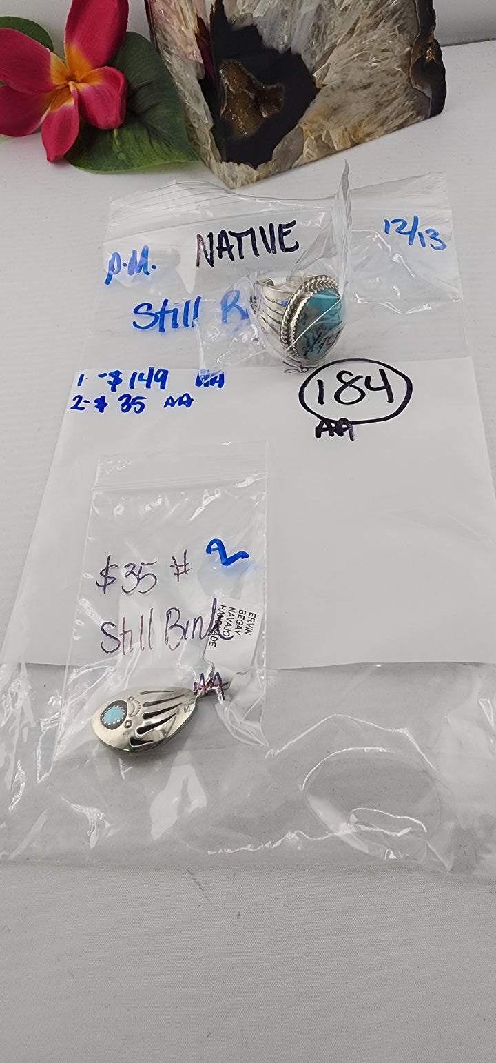 PM NATIVE SHOW 48HR - RESERVED FOR: Still Bink - 12/13/2025 tiktok Live Show - 2 Sterling Silver Items