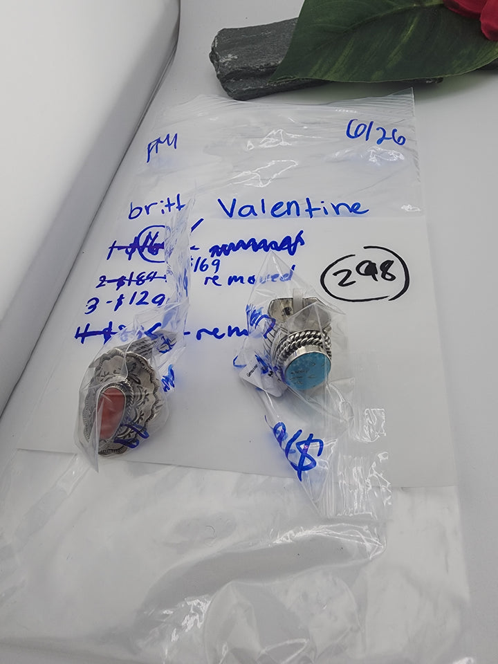 britt valentine - 6/26/26 PM - 2 925 Sterling Silver