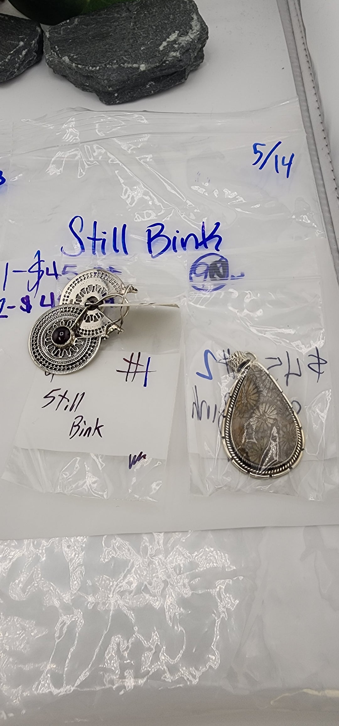 RESERVED FOR: Still Bink- 5/14/2025 tiktok Live Show -2  Sterling Silver Items