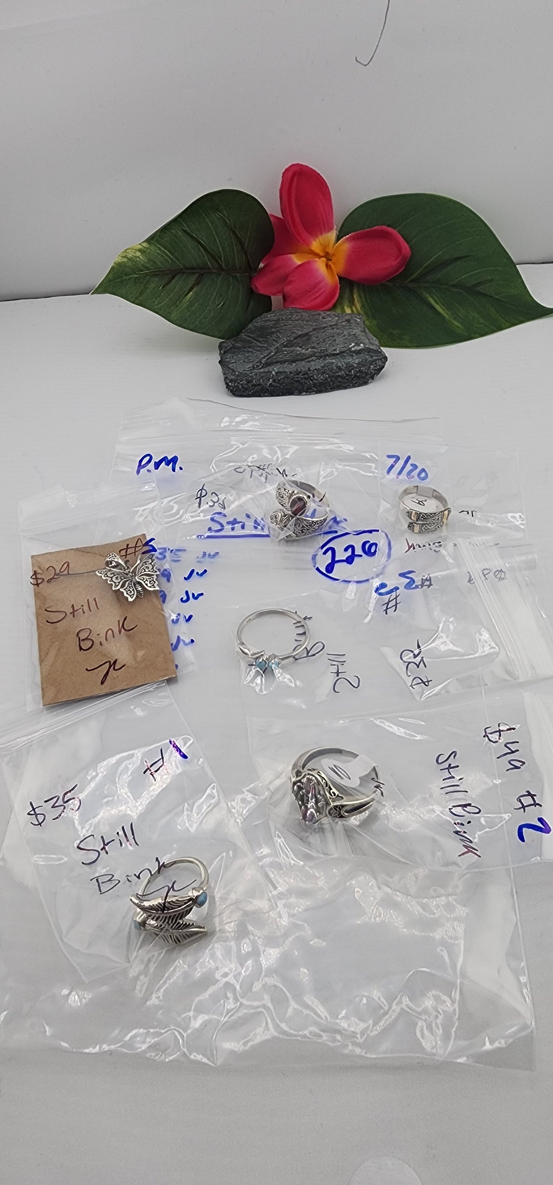 PM SHOW 48HR - RESERVED FOR:  Still Bink- 7/20/2025 FL tiktok Live Show -6  Sterling Silver Items