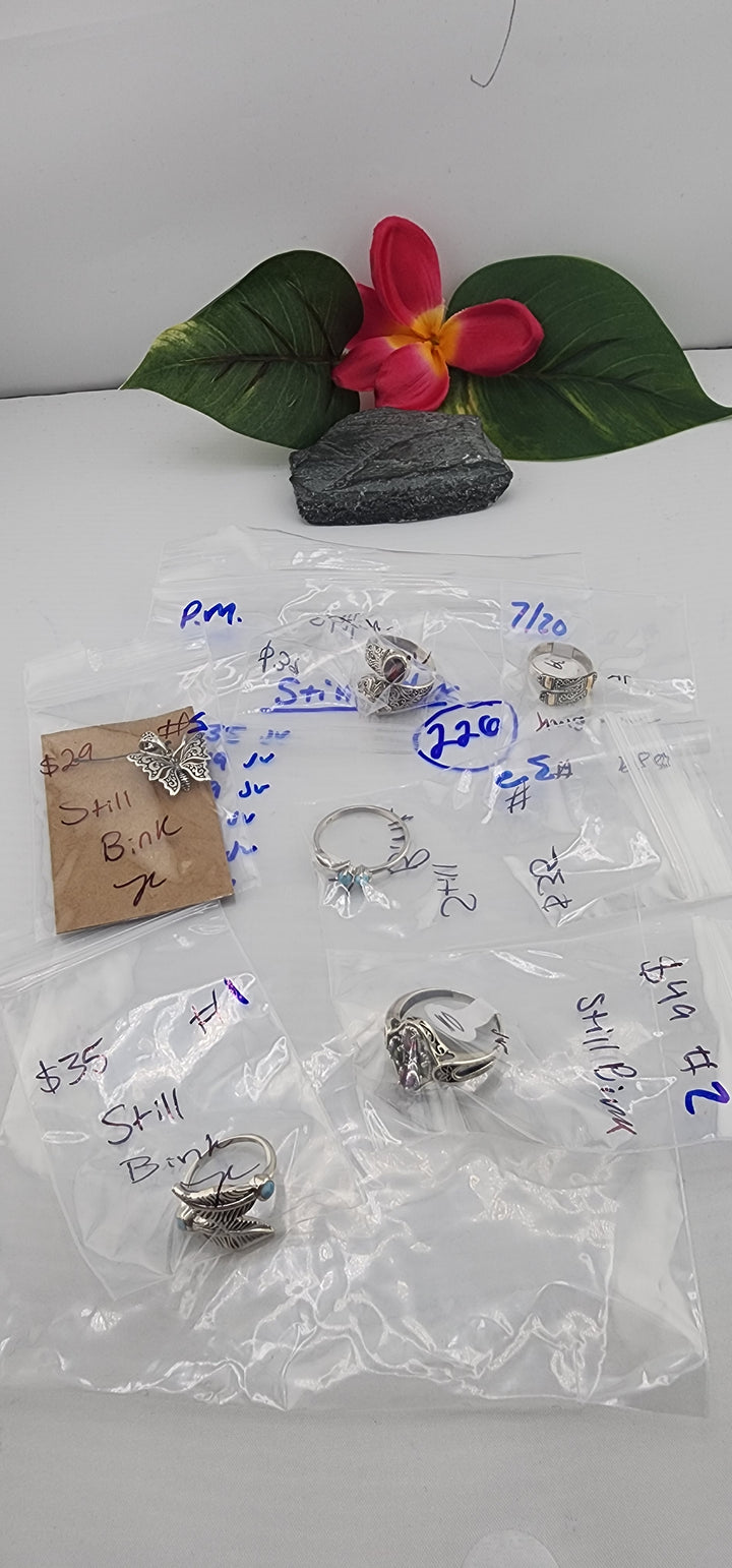 PM SHOW 48HR - RESERVED FOR:  Still Bink- 7/20/2025 FL tiktok Live Show -6  Sterling Silver Items