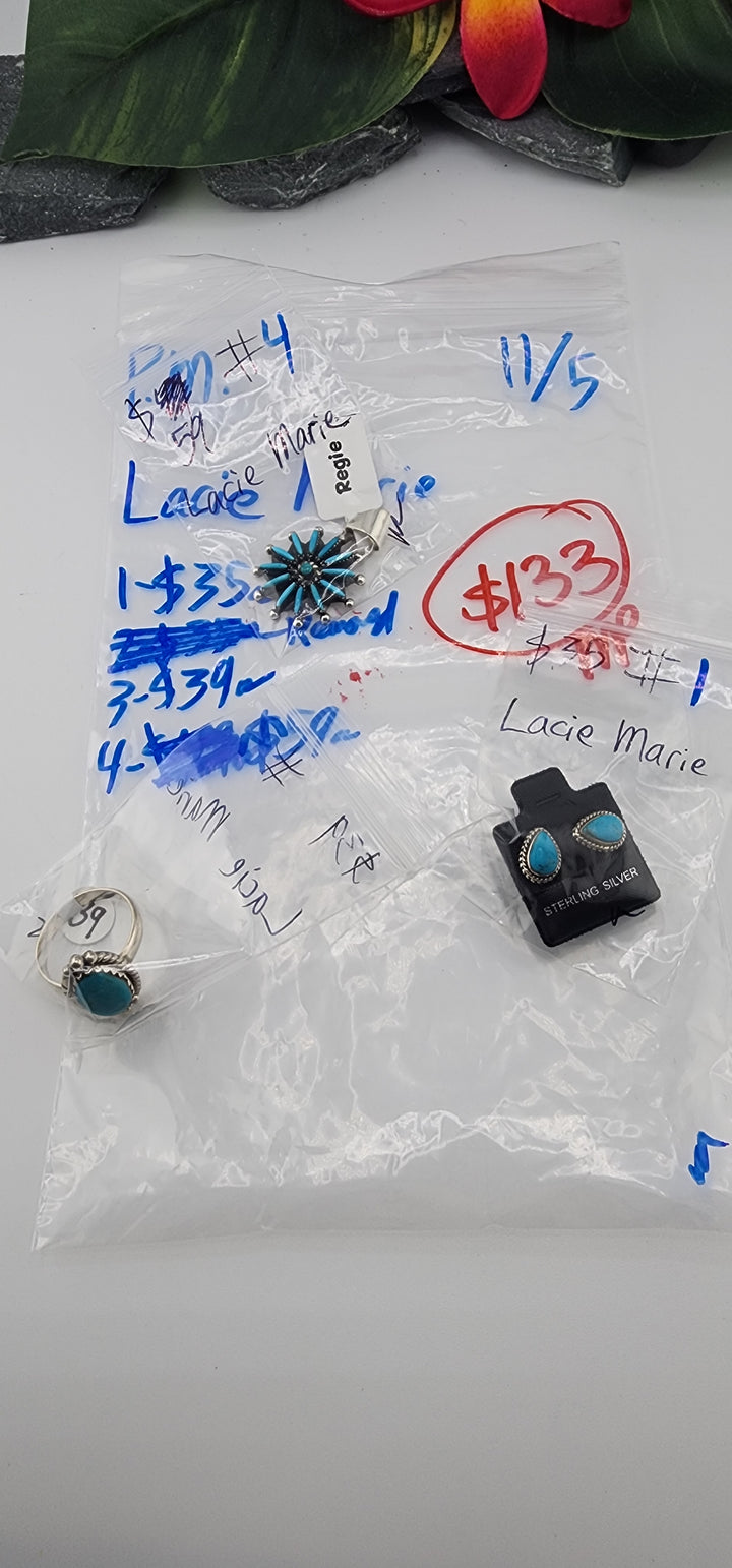 PM SHOW 48HR - RESERVED FOR: Lacie Marie - 11/5/2025 tiktok Live Show - 3 Sterling Silver Items