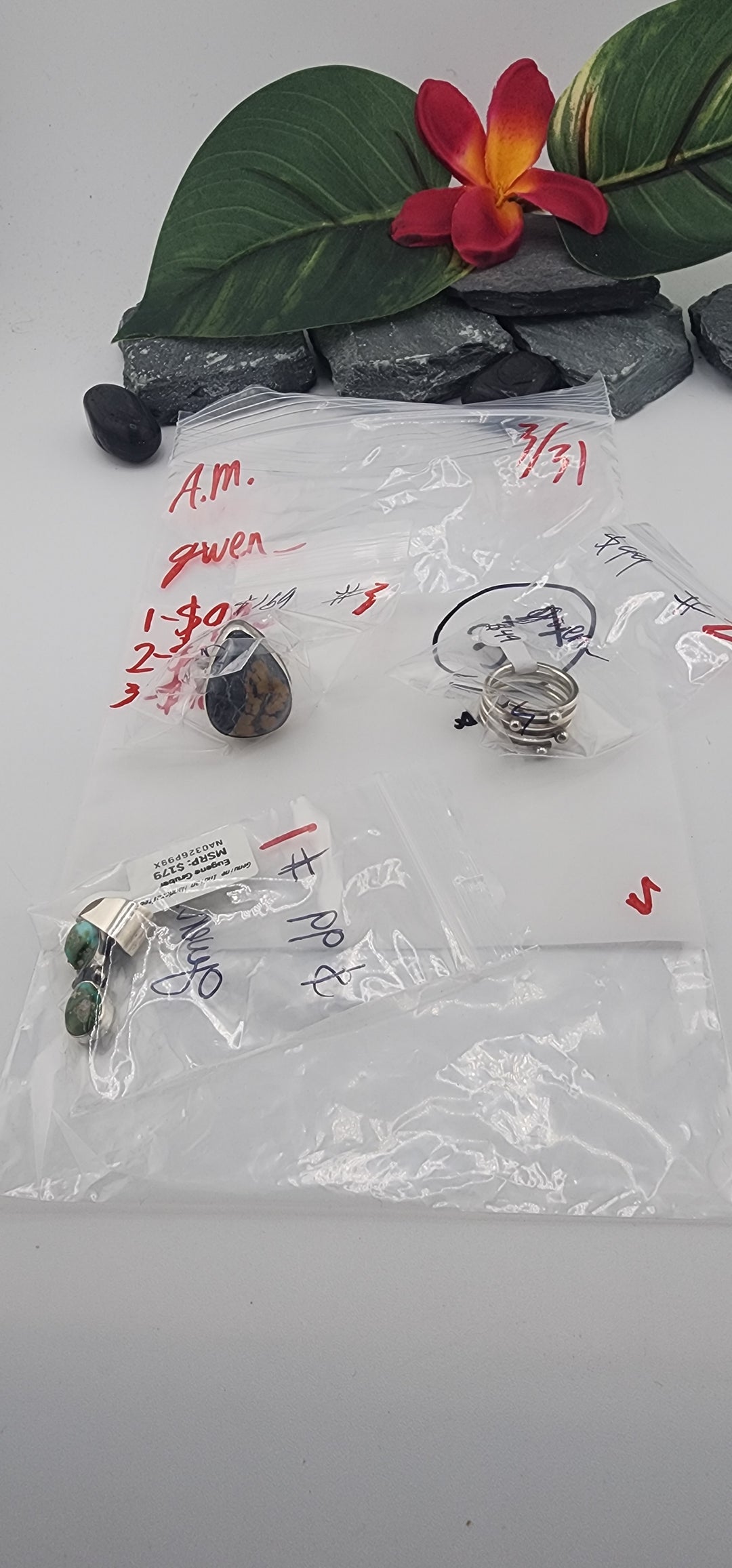 gwen_ - 3/31/26 - 3 925 Sterling Silver Items