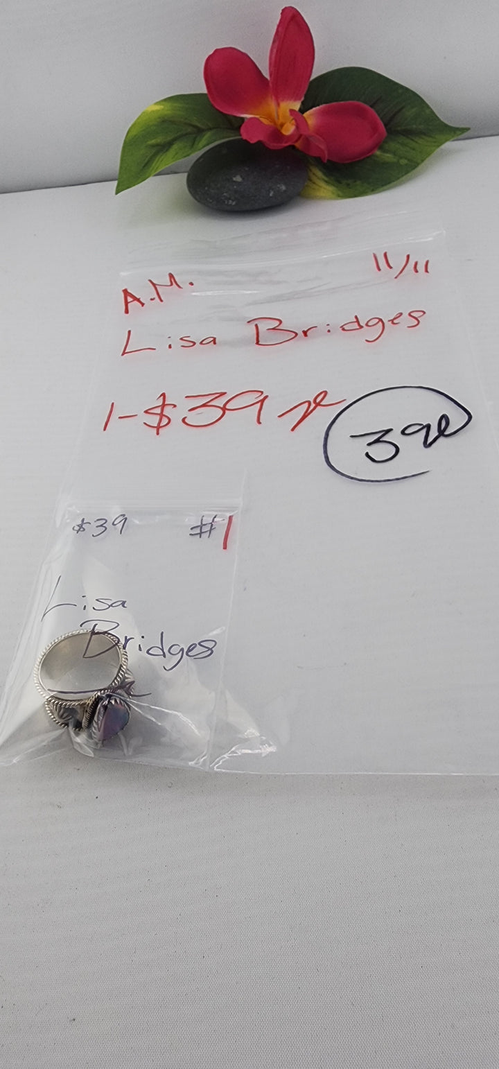 AM SHOW 48HR RESERVED FOR: Lisa Bridges  - 11/11/2025 FL tiktok Live Show - 1 Sterling Silver Items
