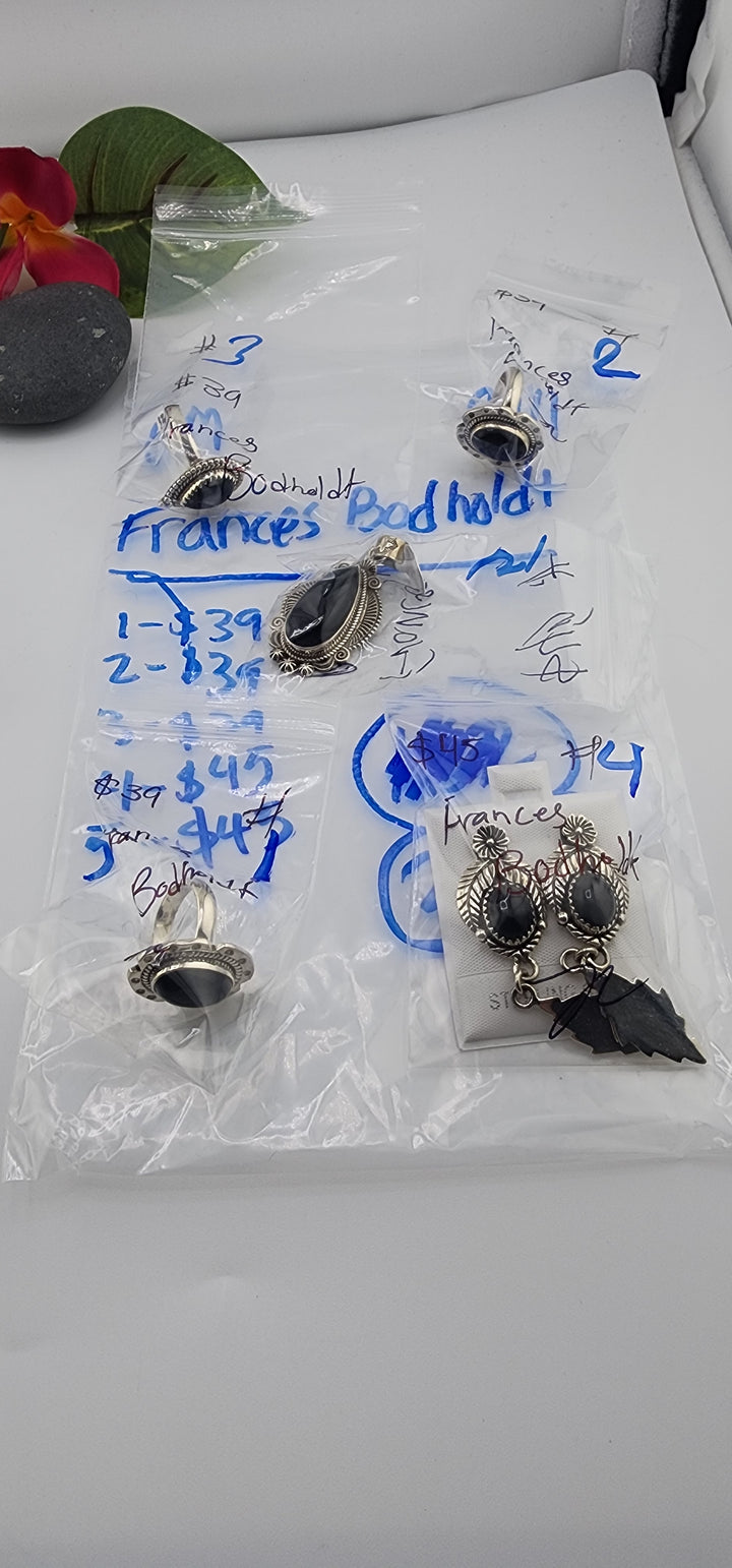 PM SHOW 48HR - RESERVED FOR: Frances Bodholdt - 9/11/2025 FL tiktok Live Show - 5 Sterling Silver Items