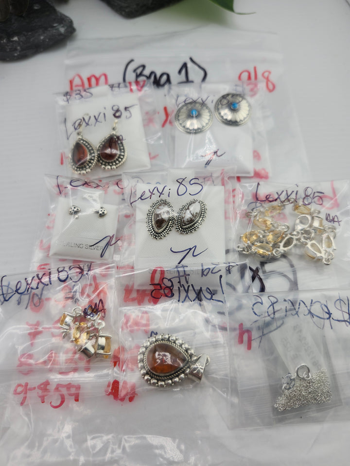 AM SHOW 48HR - RESERVED FOR: Lexxi85 (Bag 1) - 9/8/2025 FL tiktok Live Show - 13 Sterling Silver Items