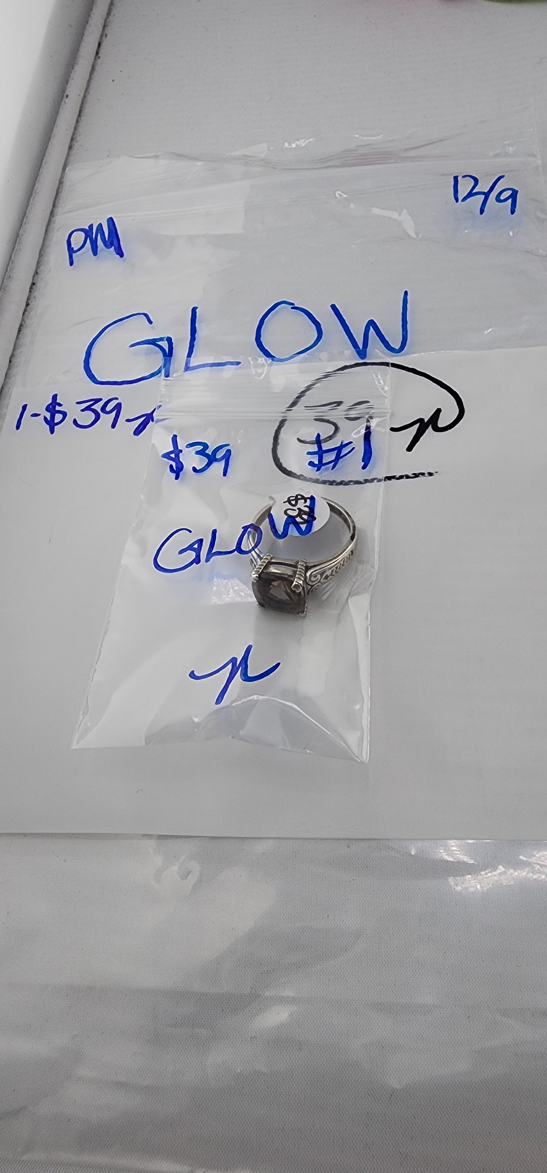 PM SHOW 48HR - RESERVED FOR: GLOW - 12/9/2025 tiktok Live Show - 1 Sterling Silver Items