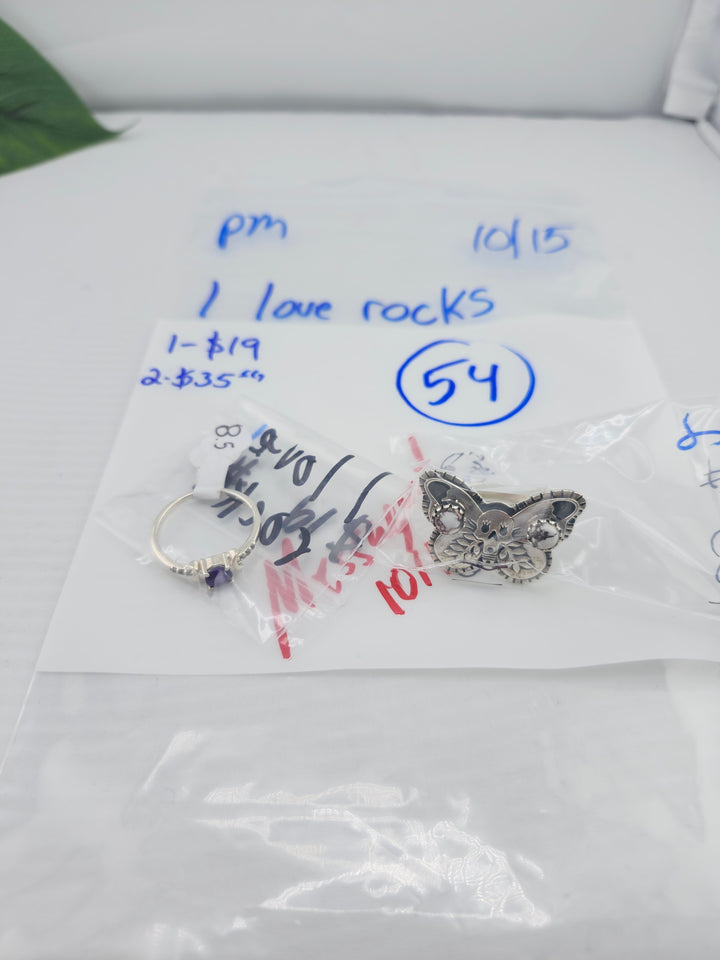 PM SHOW 48HR - RESERVED FOR: I love rocks - 10/15/2025 FL tiktok Live Show - 2 Sterling Silver Items