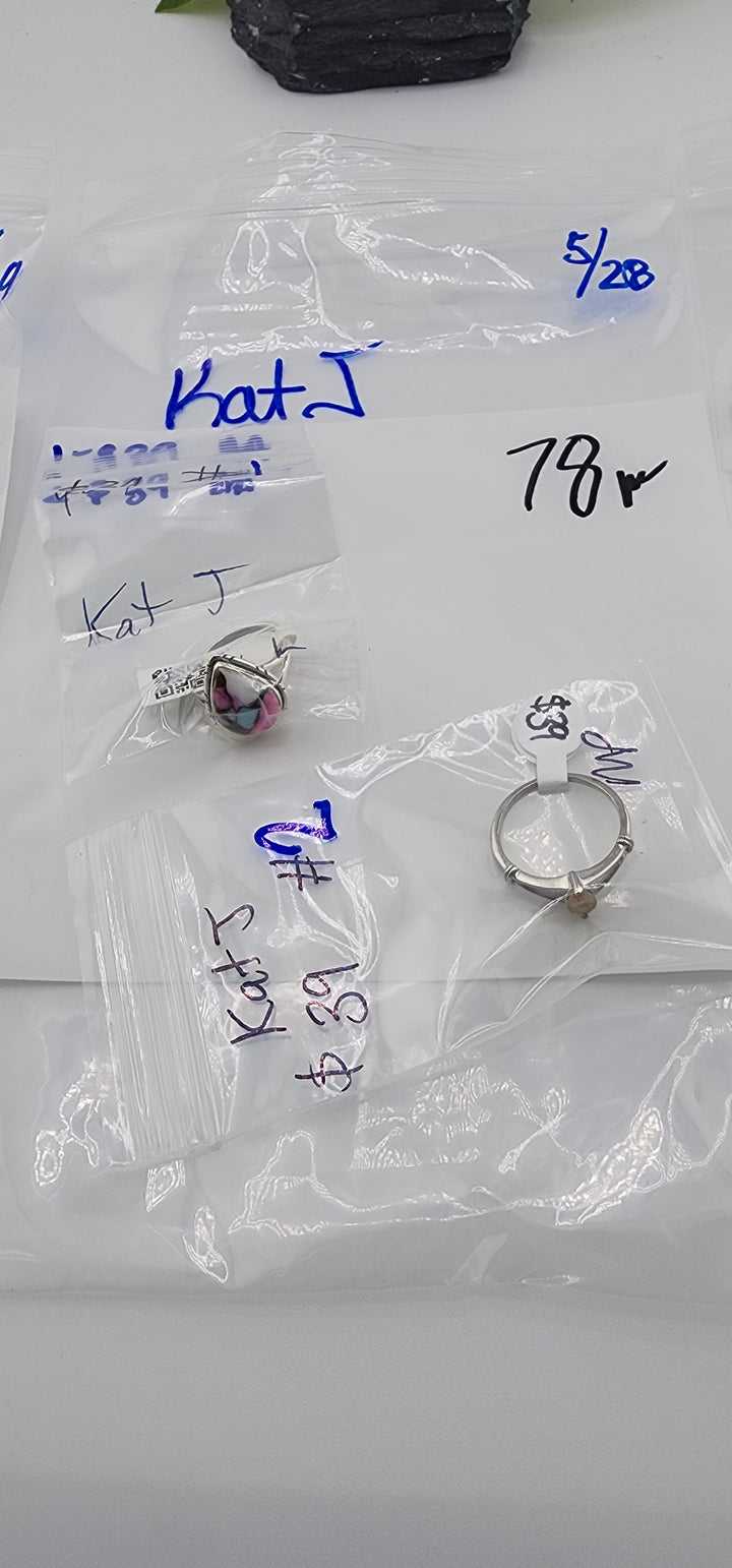 RESERVED FOR: Kat J  - 5/28/2025 tiktok Live Show - 2 Sterling Silver Items