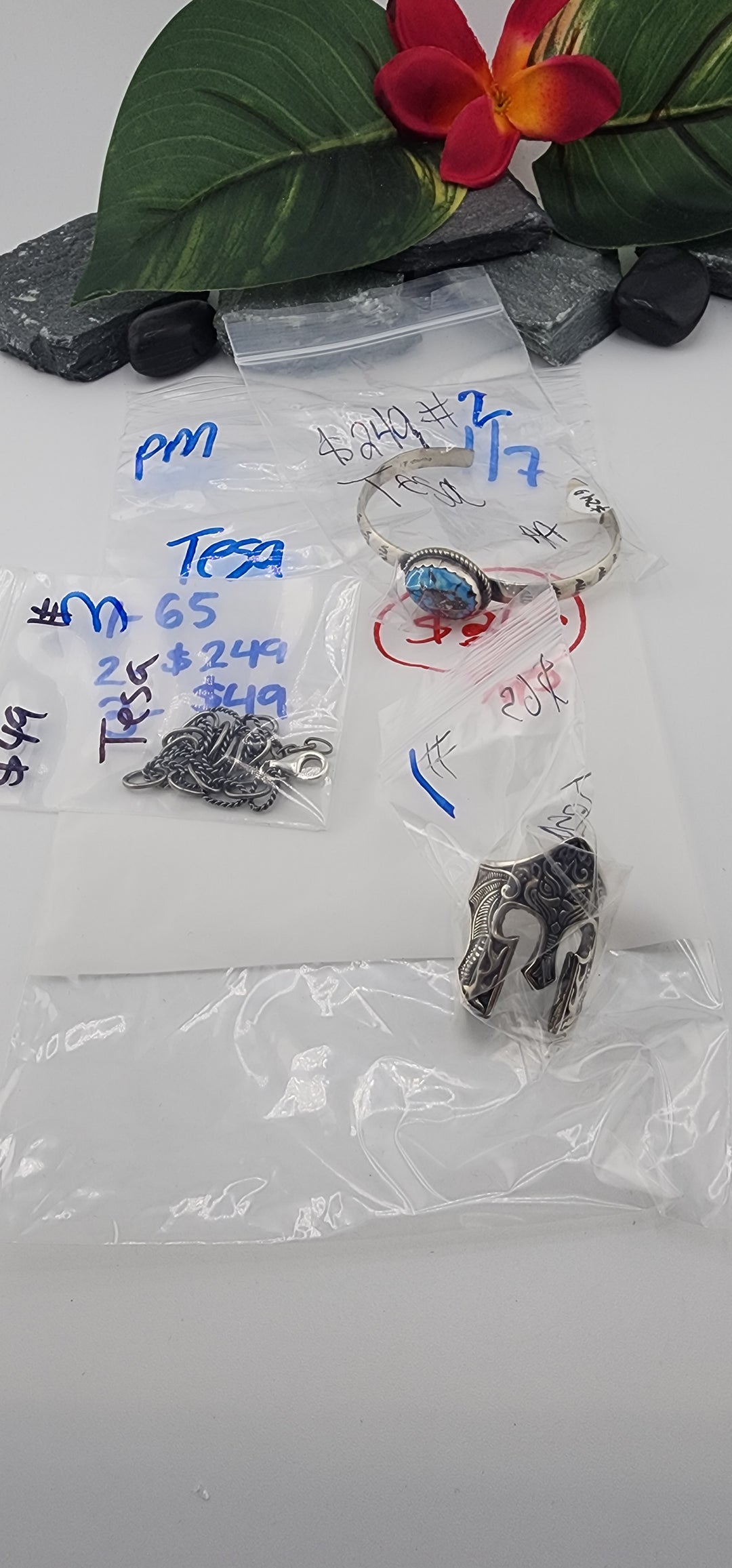 PM SHOW 48HR - RESERVED FOR: Tesa - 1/7/2026 tiktok Live Show - 3 Sterling Silver Items