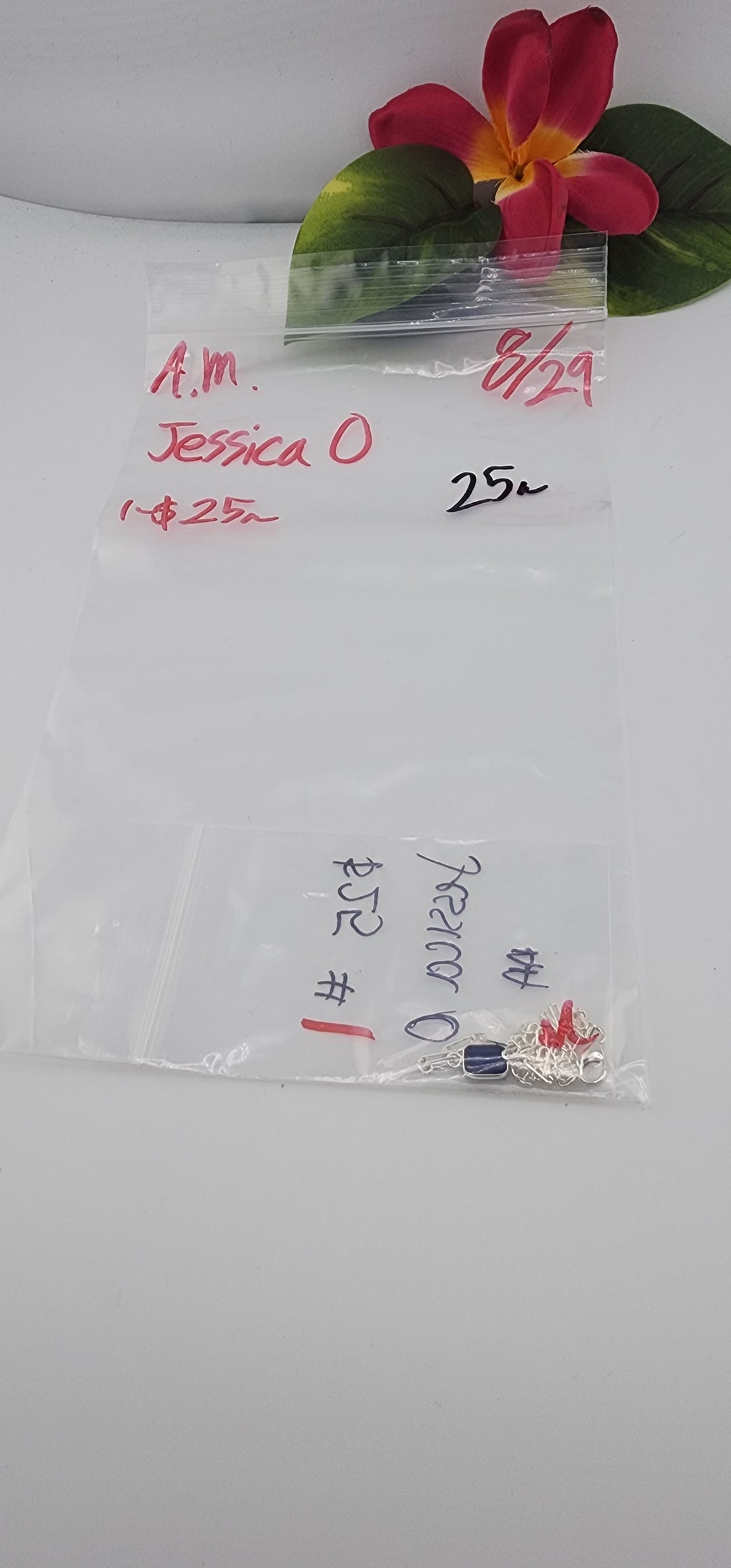 AM SHOW 48HR - RESERVED FOR: Jessica O - 8/29/2025 FL tiktok Live Show - 1 Sterling Silver Items