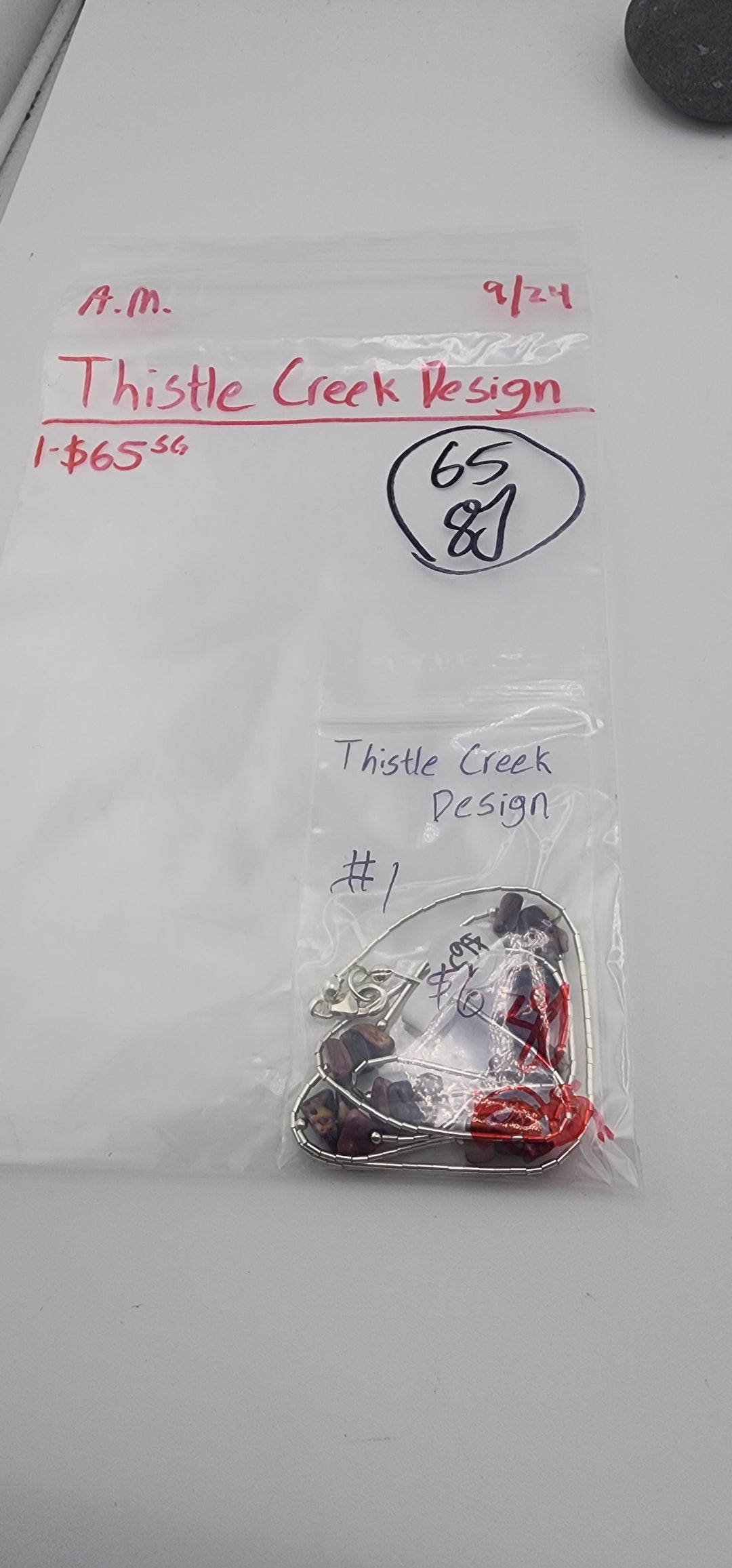 AM SHOW 48HR RESERVED FOR: Thistle Creek Design - 9/24/2025 FL tiktok Live Show - 1 Sterling Silver Items