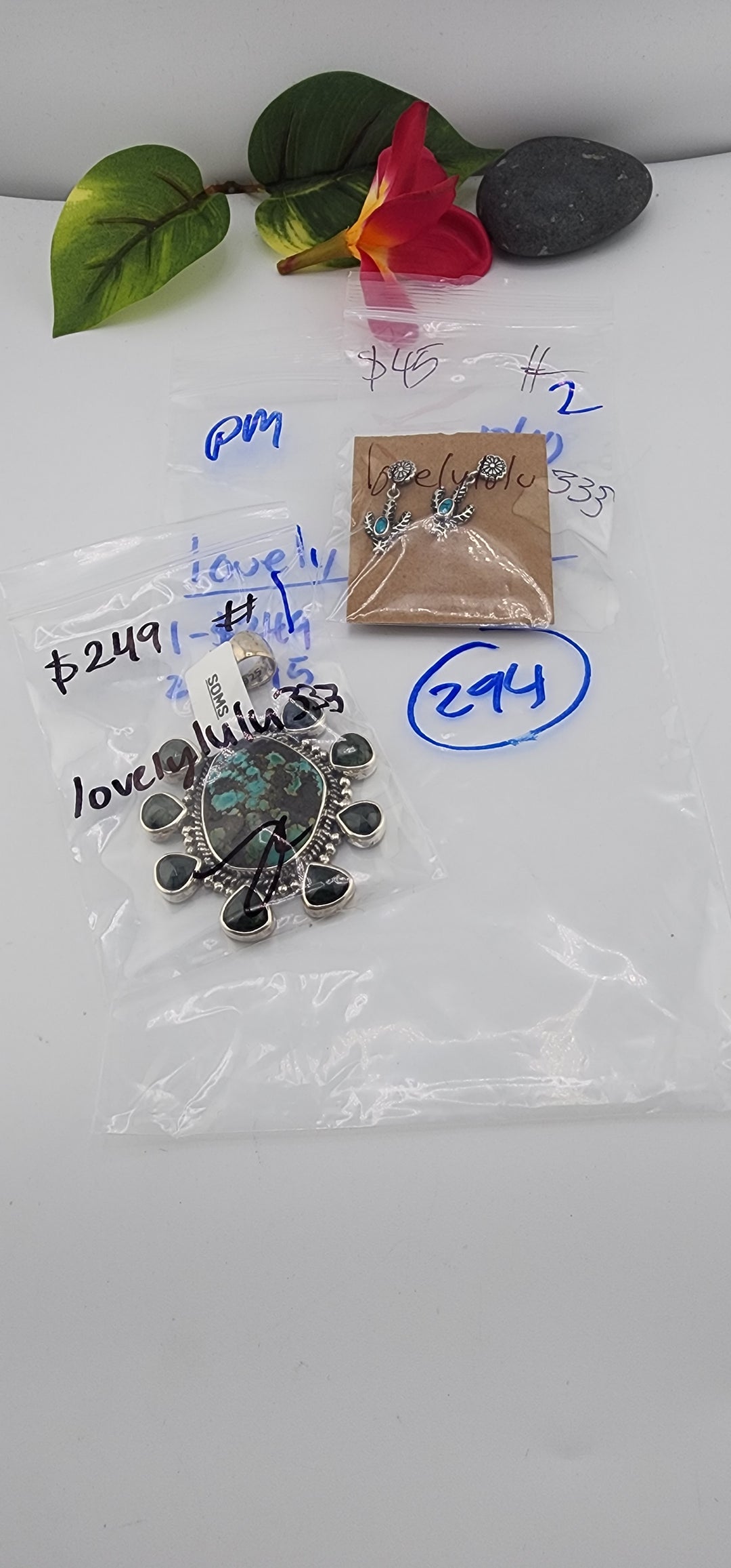 PM SHOW 48HR - RESERVED FOR: lovelylulu333 - 10/10/2025 FL tiktok Live Show - 2 Sterling Silver Items