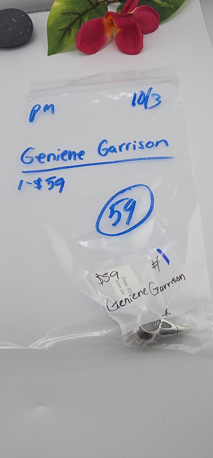 PM SHOW 48HR - RESERVED FOR: Geniene Garrison - 10/3/2025 FL tiktok Live Show - 1 Sterling Silver Items