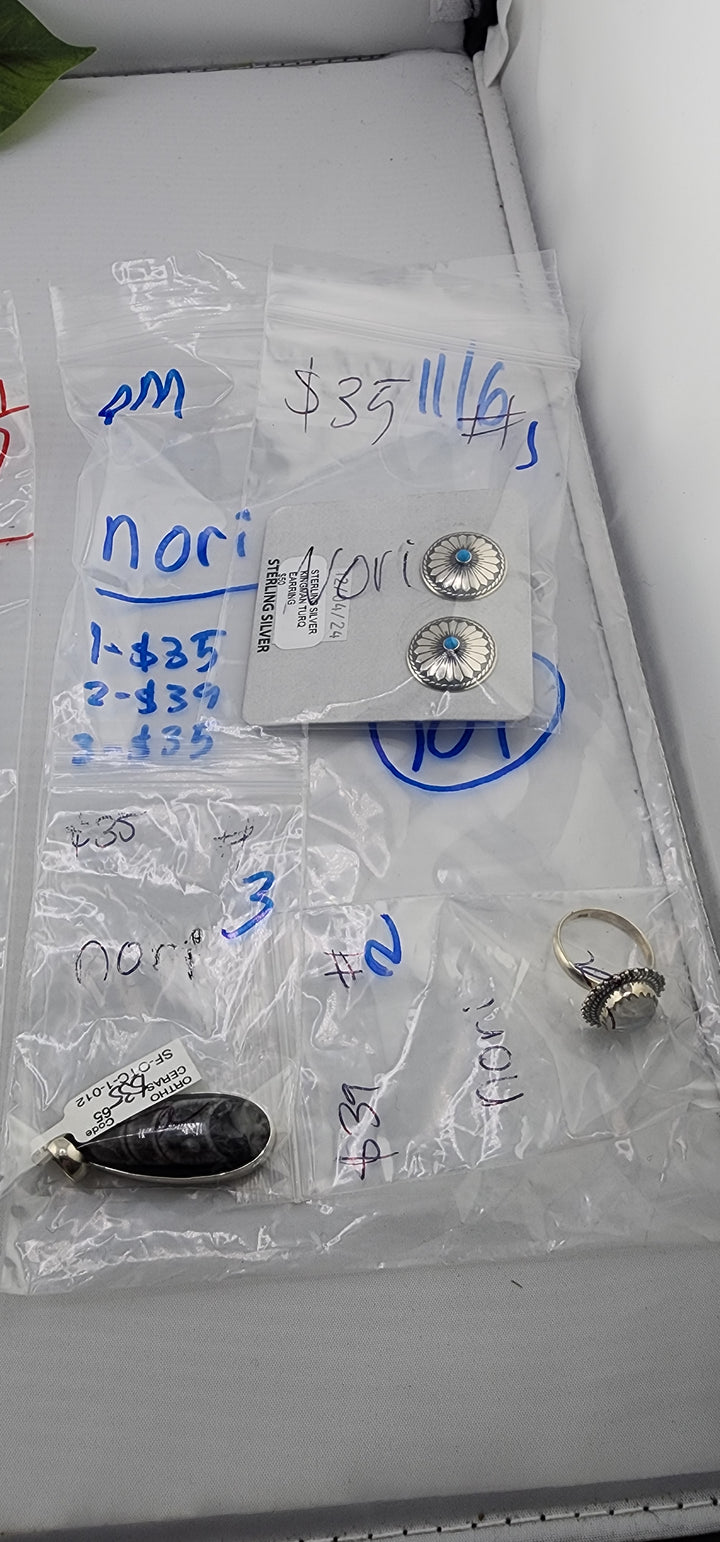 PM SHOW 48HR - RESERVED FOR: nori - 11/6/2025 tiktok Live Show - 3 Sterling Silver Items