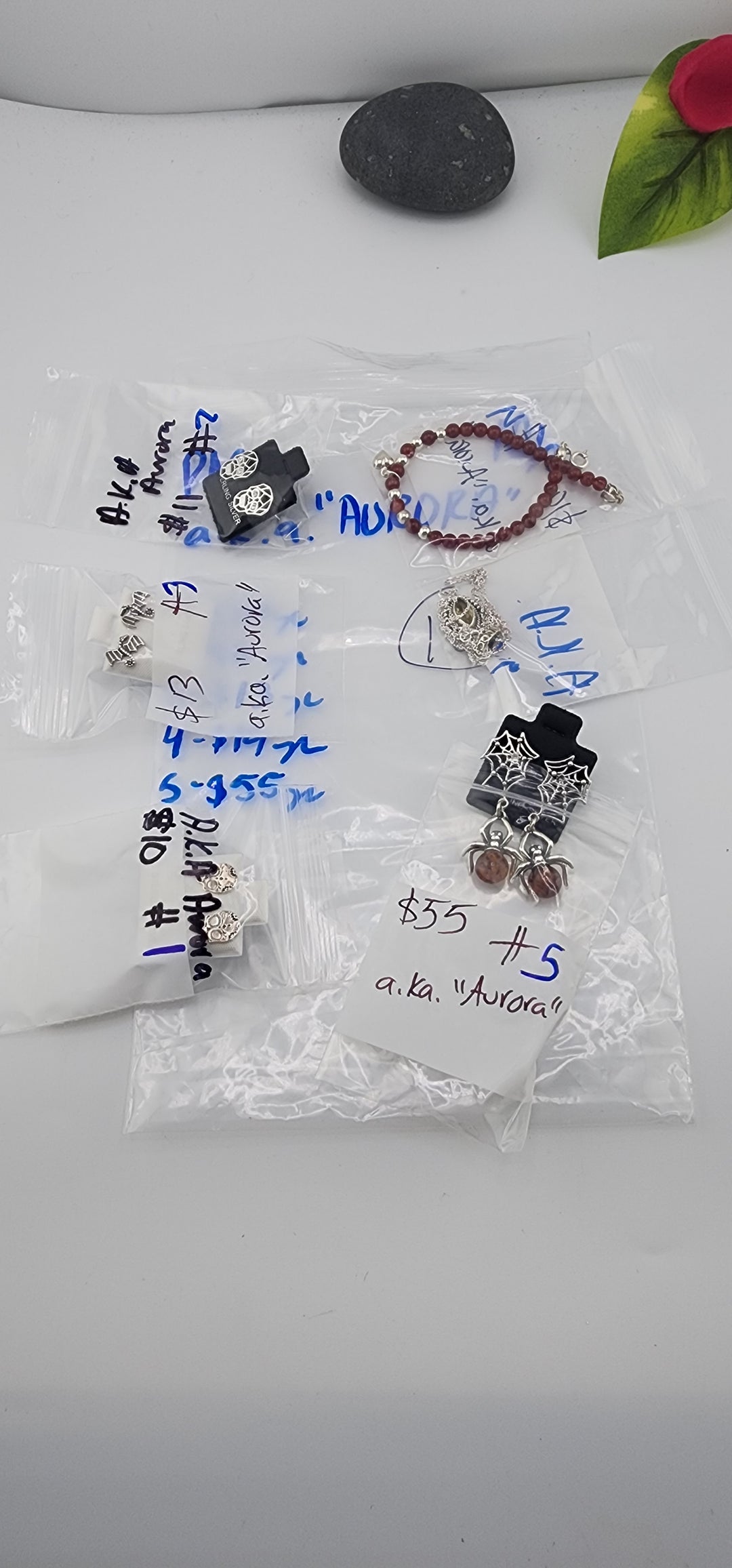 PM SHOW 48HR - RESERVED FOR: a.k.a."AURORA" - 10/2/2025 FL tiktok Live Show - 5 Sterling Silver Items