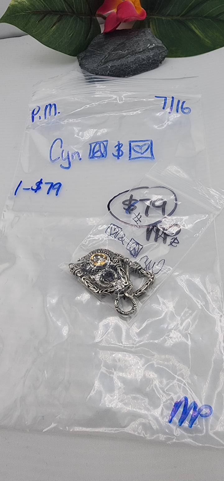 PM SHOW 48HR - RESERVED FOR: cyn☮️&💟  - 7/16/2025 FL tiktok Live Show - 1  Sterling Silver Items