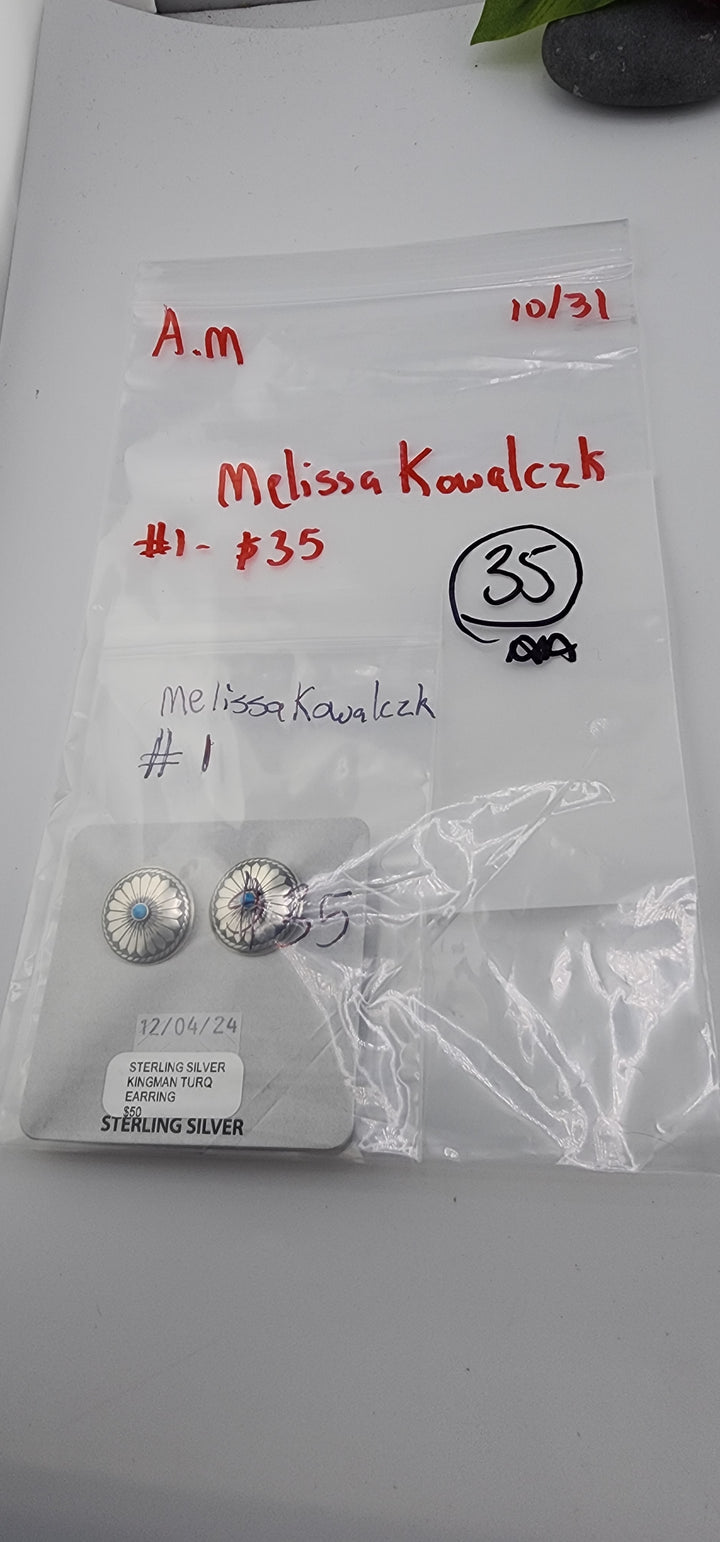 AM SHOW 48HR RESERVED FOR: melissakowalczk  - 10/31/2025 FL tiktok Live Show -  1 Sterling Silver Items