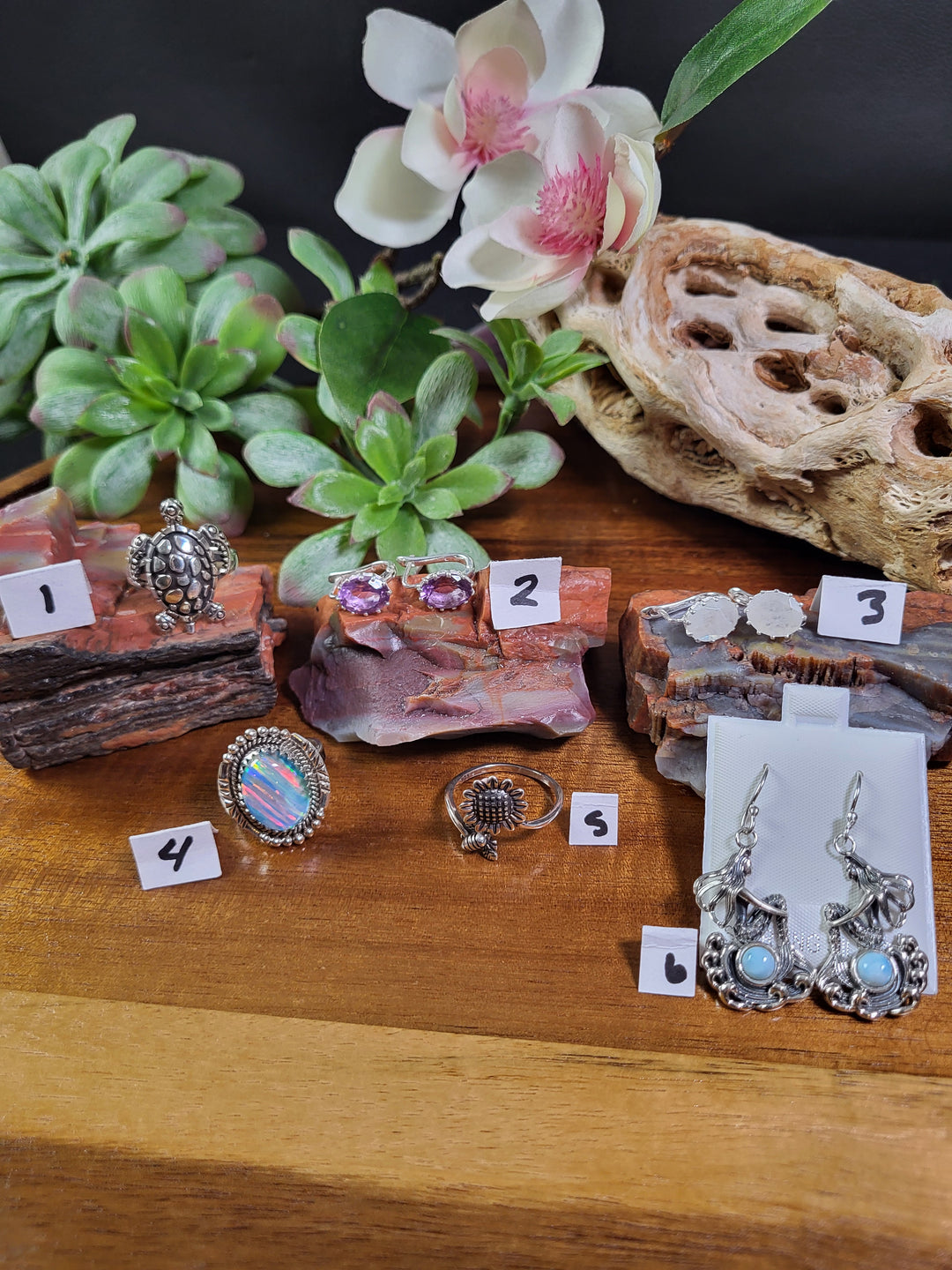 RESERVED FOR: bekindalways 7/21/24- 6 Sterling Silver Items