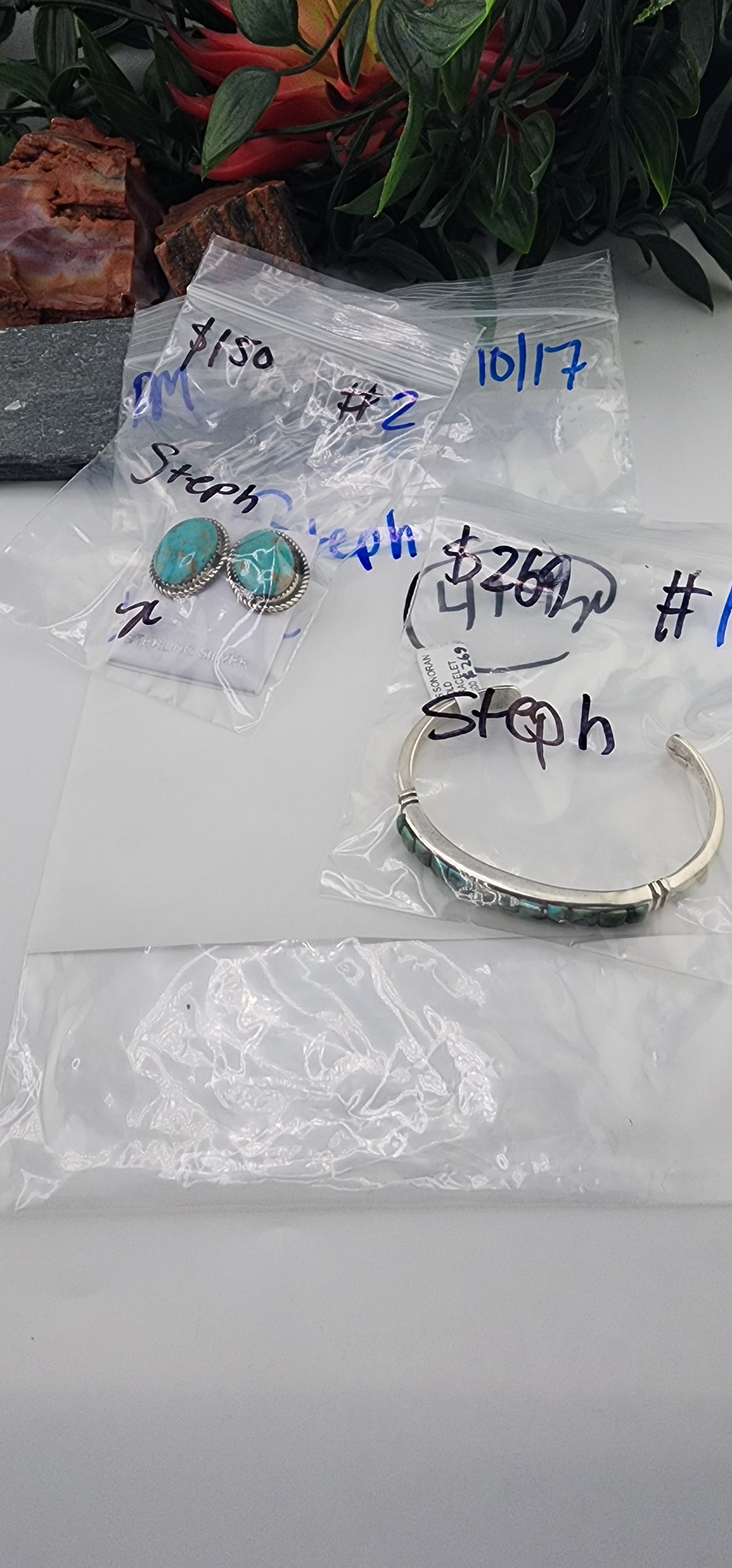 PM SHOW 48HR - RESERVED FOR: steph - 10/17/2025 FL tiktok Live Show - 1 Sterling Silver Items