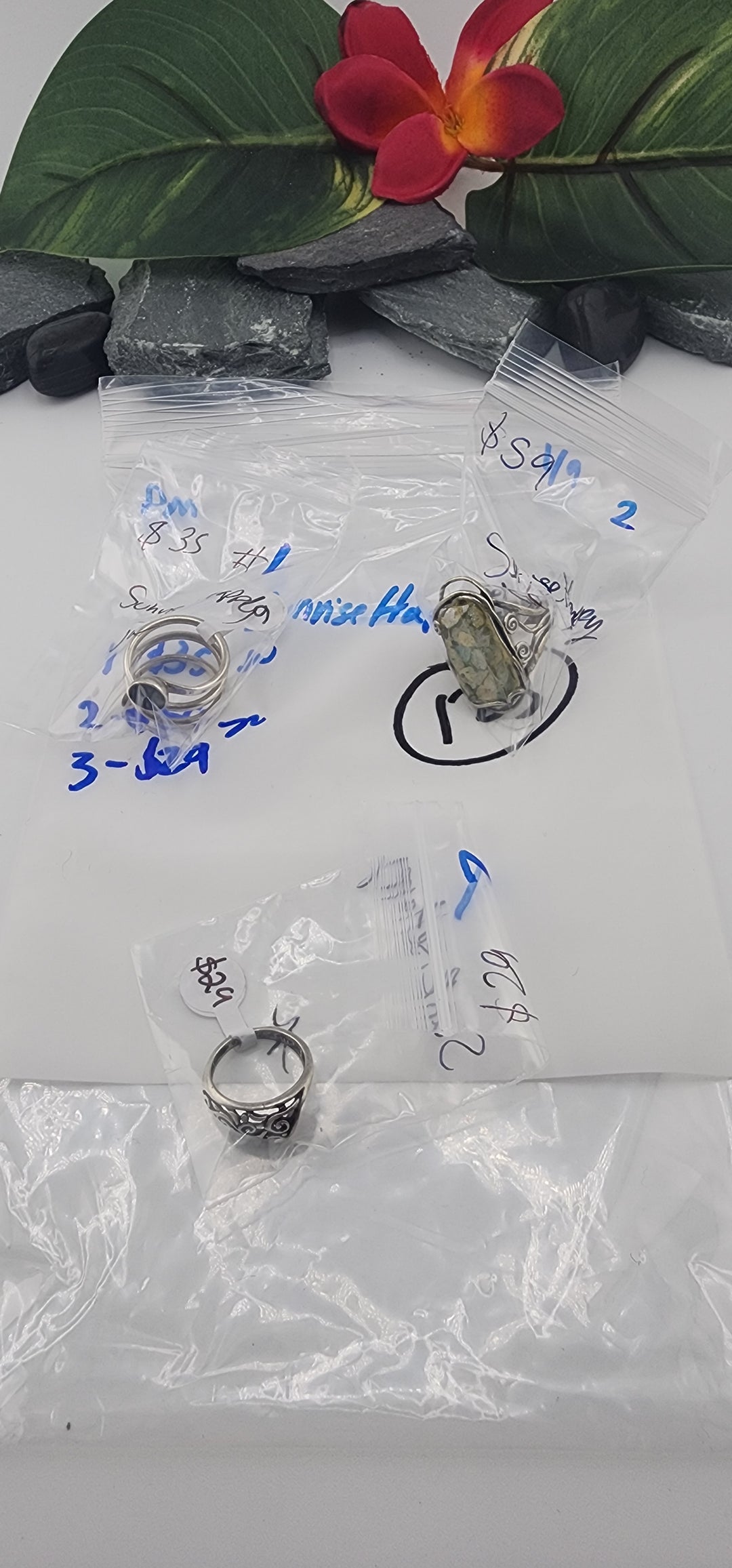 Custom sterling silver items - PM SHOW RESERVED FOR: sunrisehappy - 1/9/2026 tiktok Live Show - 3 Sterling Silver Items