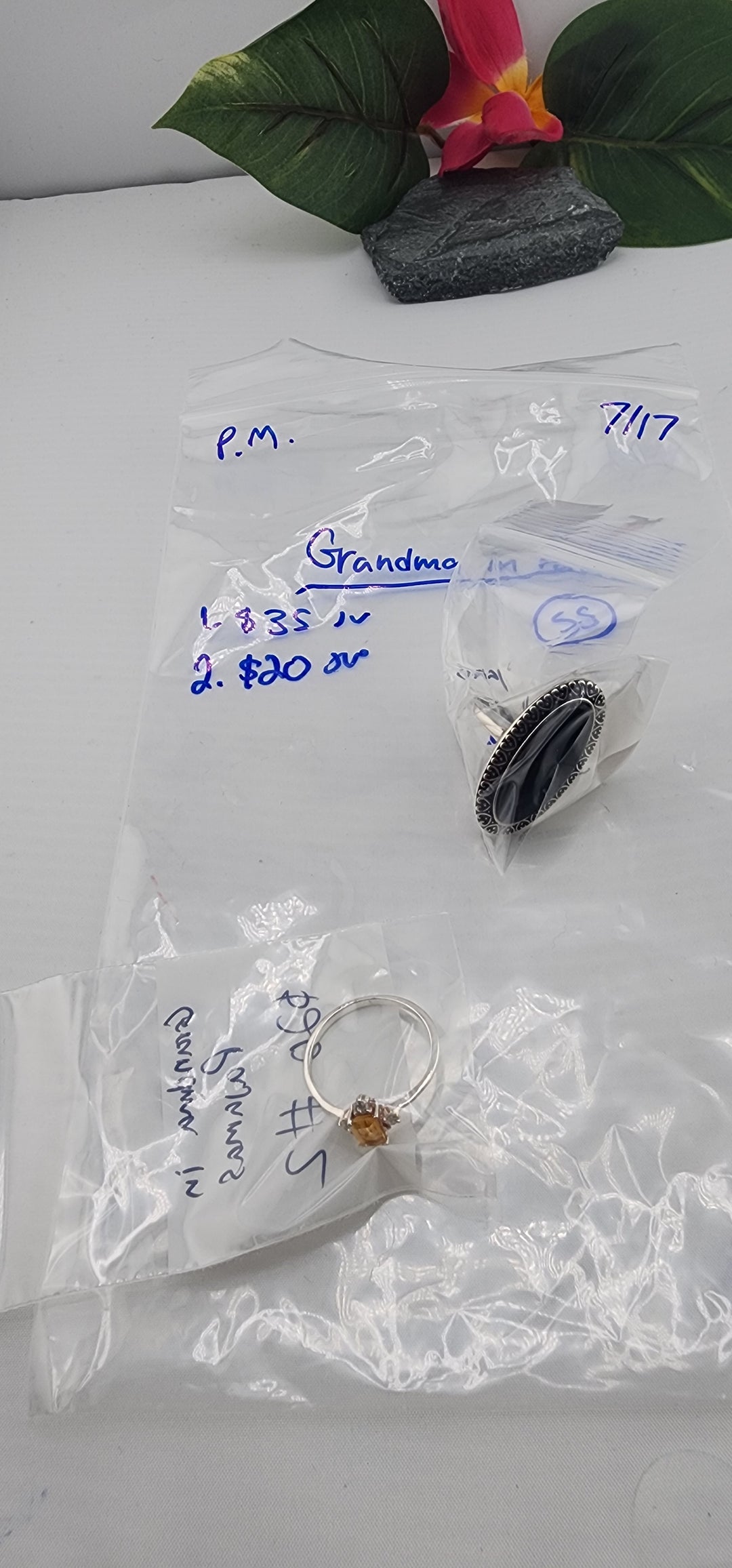 PM SHOW 48HR - RESERVED FOR:  Grandma in Pajamas- 7/17/2025 FL tiktok Live Show - 2 Sterling Silver Items