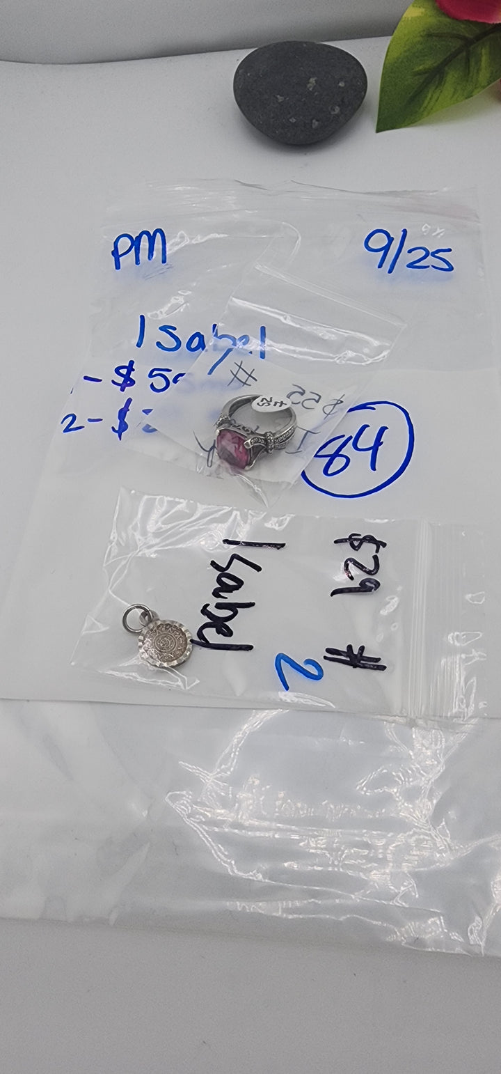 PM SHOW 48HR - RESERVED FOR: Isabel - 9/25/2025 FL tiktok Live Show - 2 Sterling Silver Items