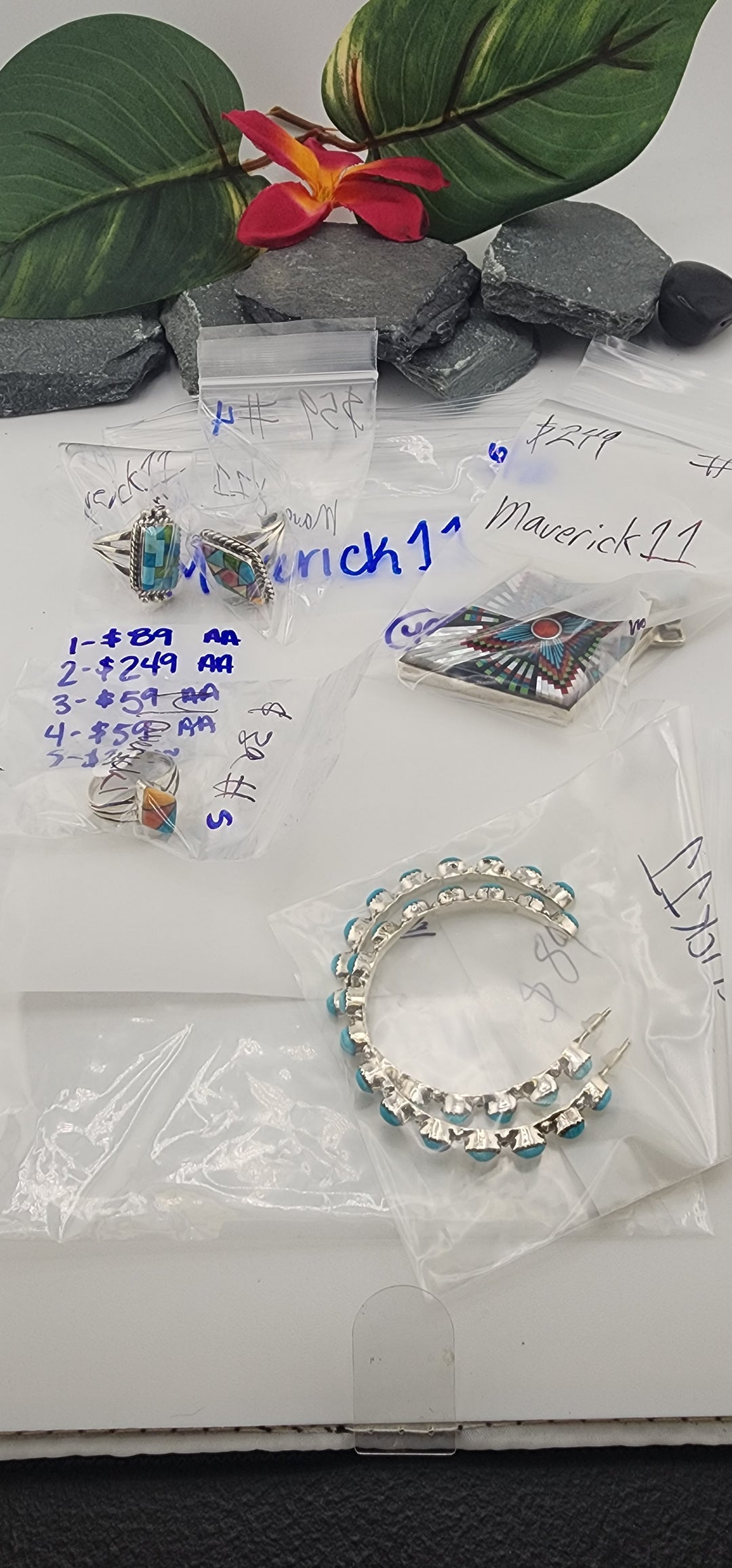 48HR - RESERVED FOR: Maverick11 - 6/28/2025 FL tiktok Live Show -5  Sterling Silver Items