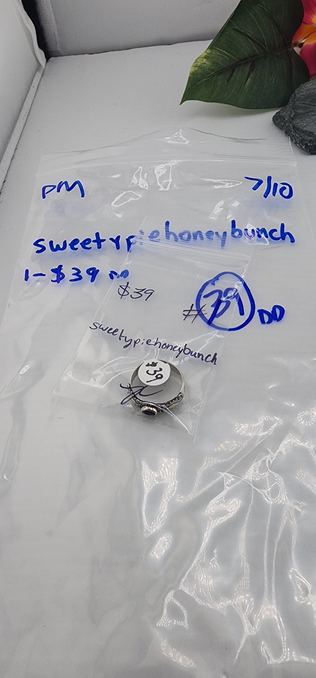 PM SHOW 48HR - RESERVED FOR: sweetypiehoneybunch  - 7/10/2025 FL tiktok Live Show -  Sterling Silver Items