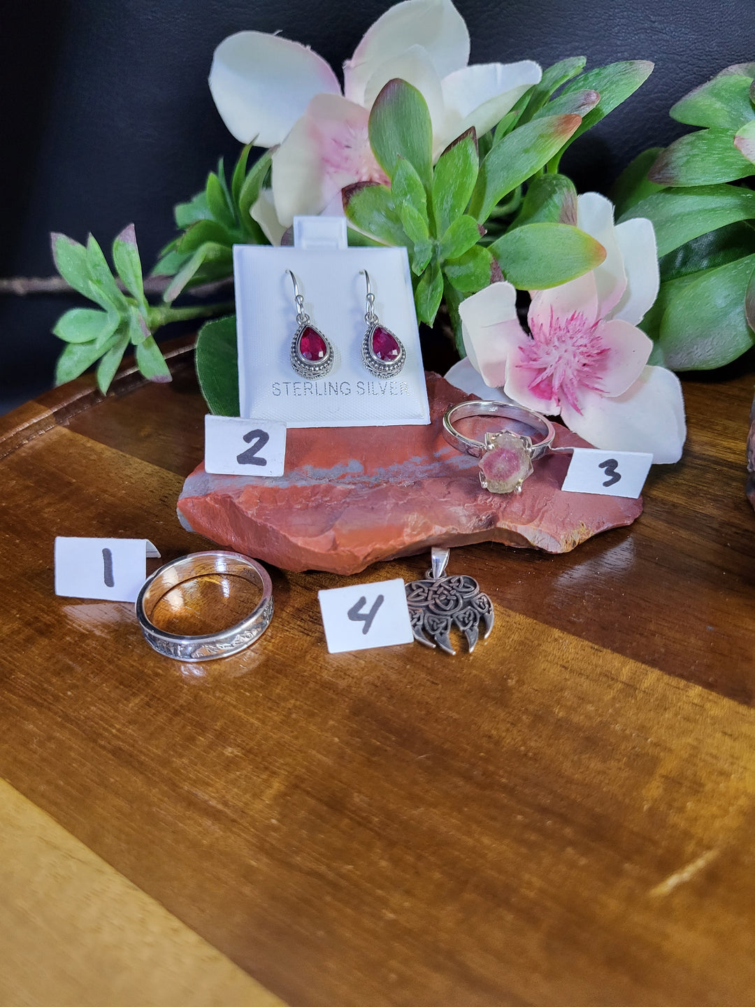 RESERVED FOR: ¡GuNpOwDeR_nLEAD 7/13/24- 4 Sterling Silver Items