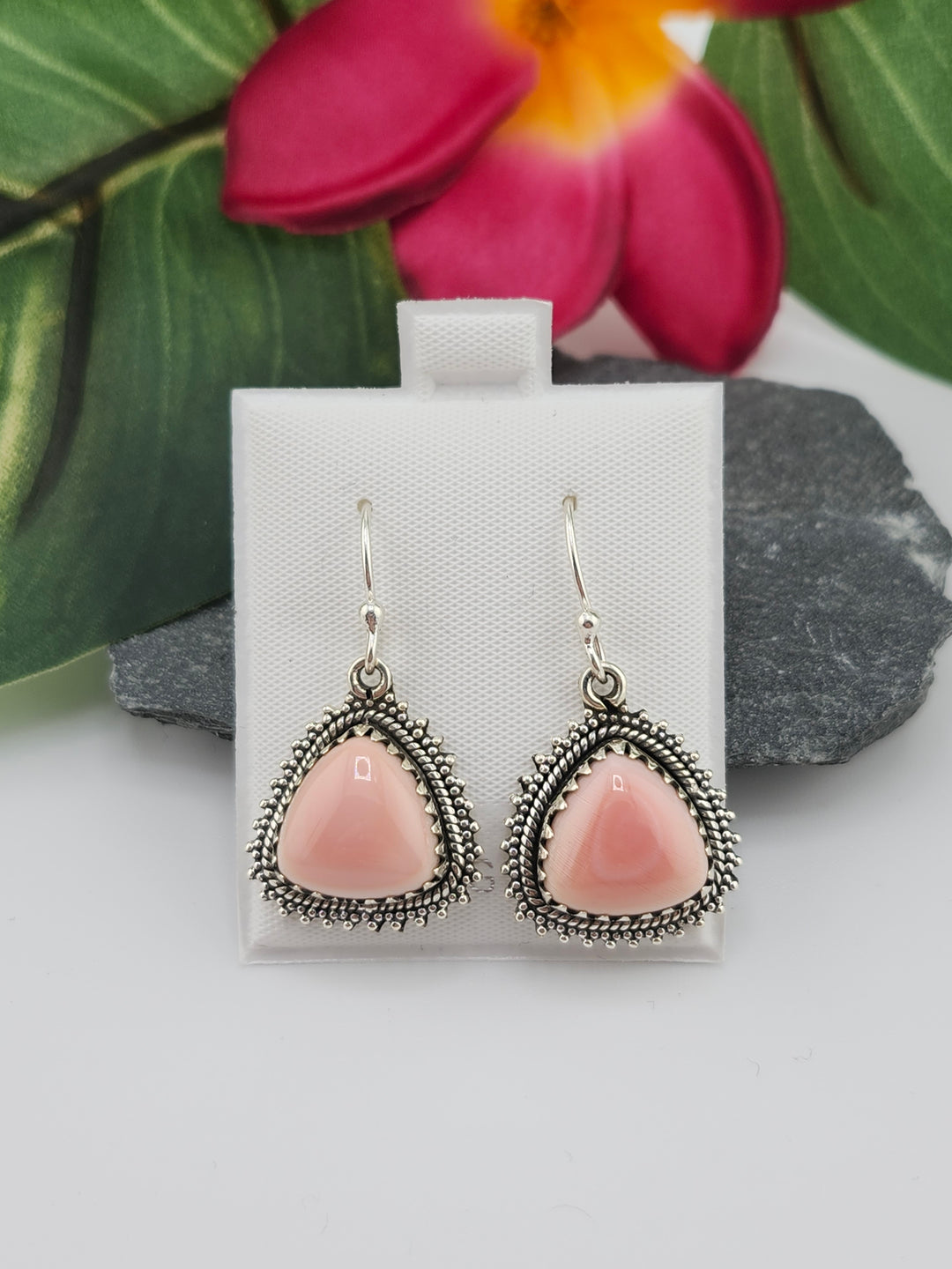 Queen Conch Dangle Earrings