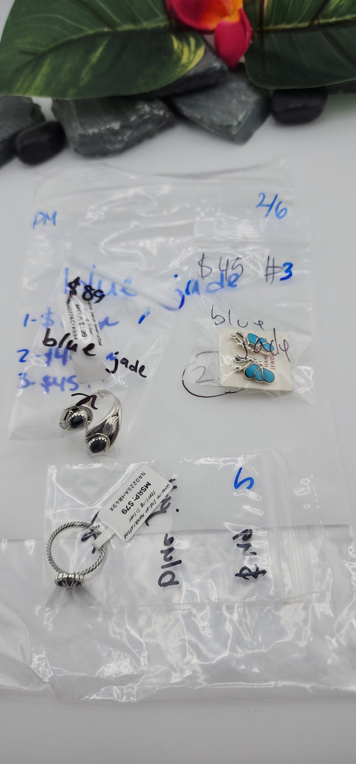 blue jade - 2/6/26 - 3 925 Sterling Silver Items