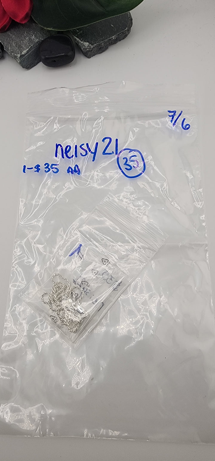 RESERVED FOR: neisy21 - 7/6/2025 tiktok Reservation Live Show -1 Sterling Silver Items