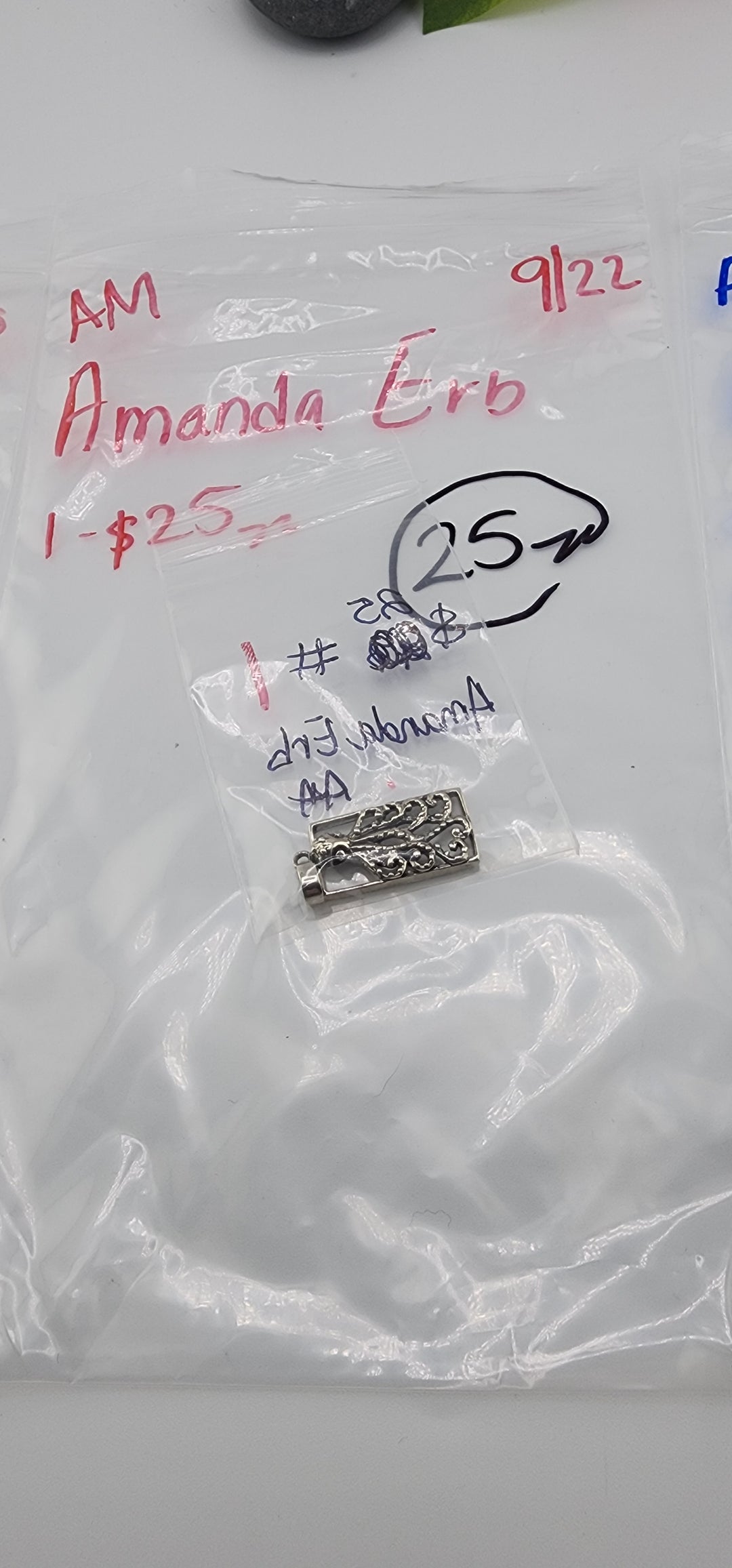 AM SHOW 48HR - RESERVED FOR: Amanda Erb  - 9/22/2025 FL tiktok Live Show - 1 Sterling Silver Items